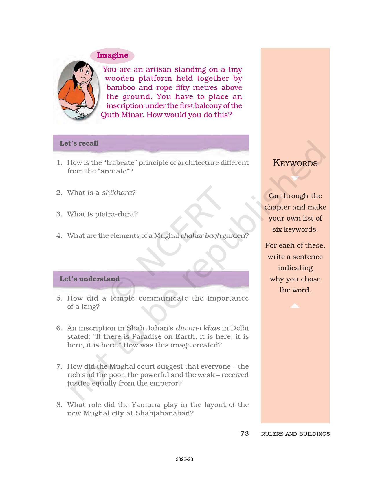 NCERT Book for Class 7 Social Science(History): Chapter 5-Rulers and Buildings - Page 14