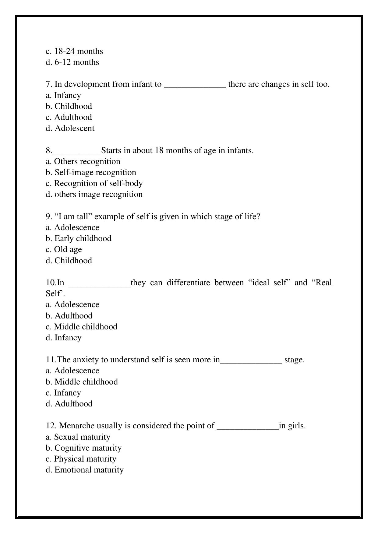 Karnataka 1st PUC Question Bank 2025 - Home Science - Page 7