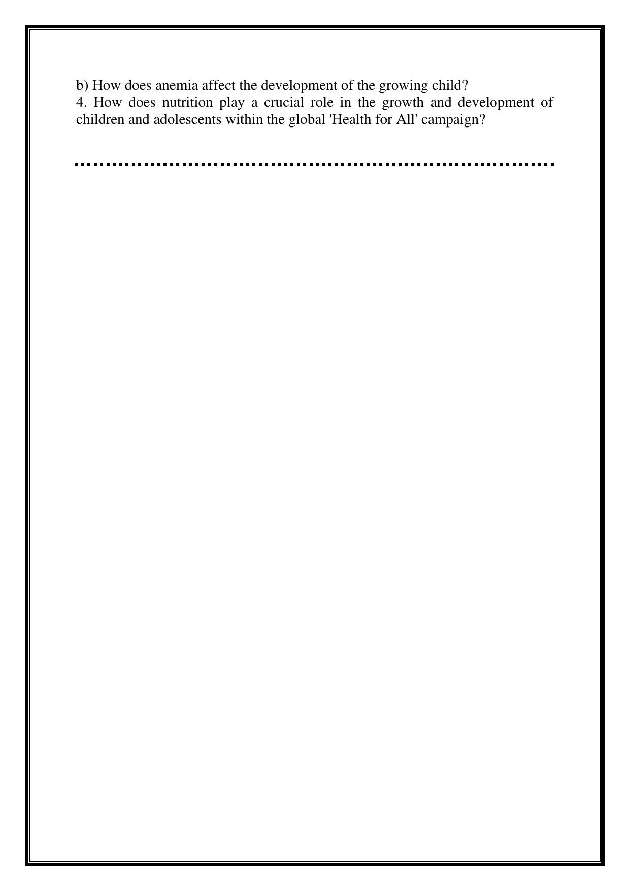 Karnataka 1st PUC Question Bank 2025 - Home Science - Page 47