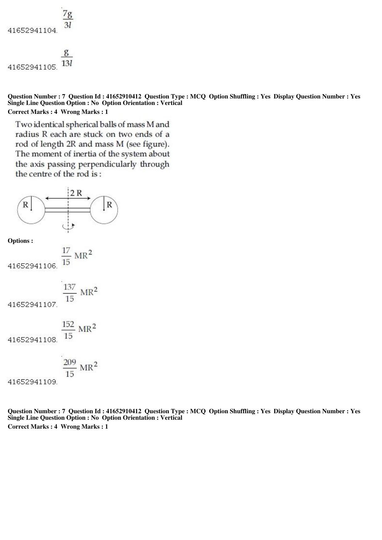 JEE Main 2019 Paper I Question Paper (10th Jan 2019 Shift 2) - Page 8