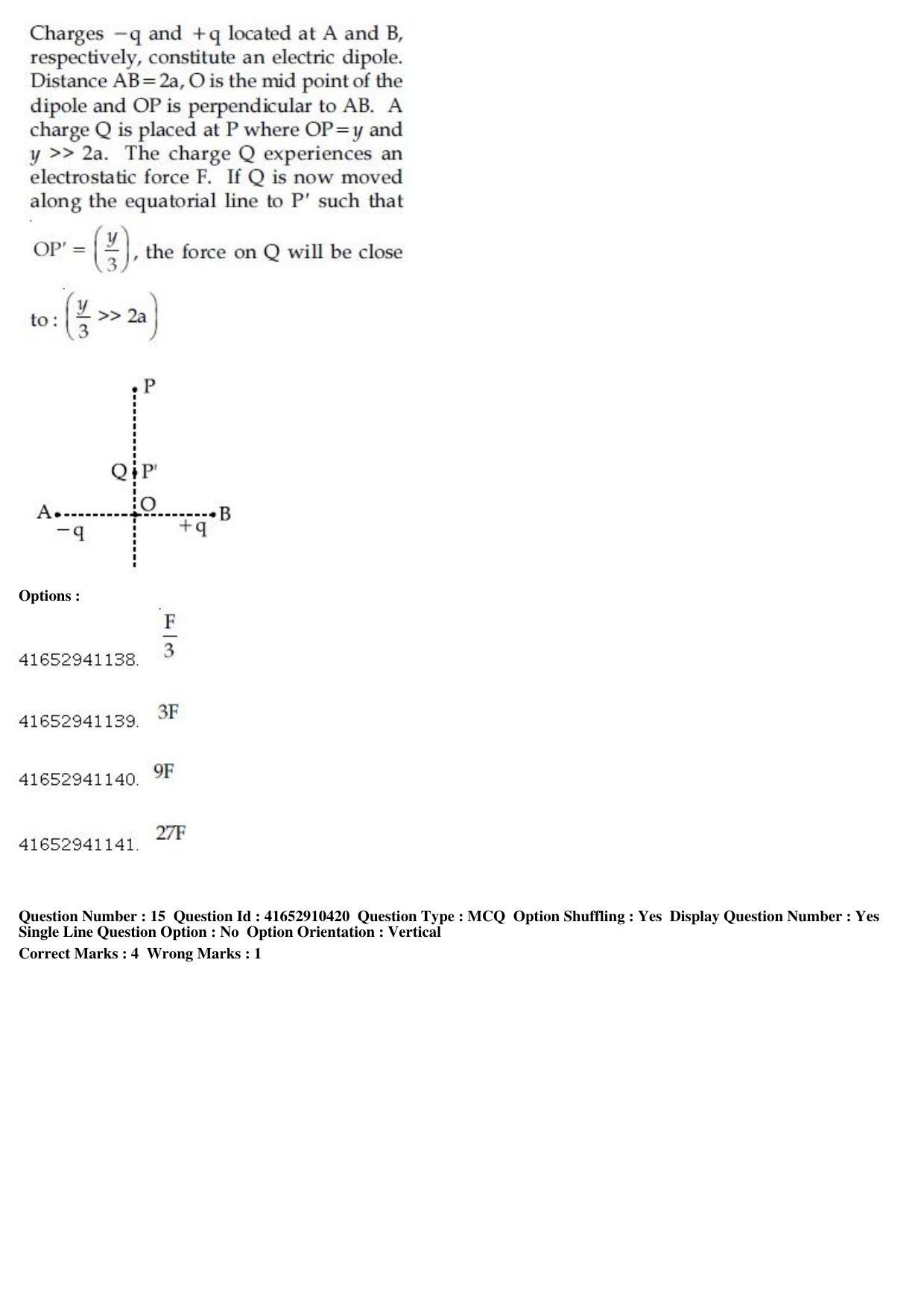 JEE Main 2019 Paper I Question Paper (10th Jan 2019 Shift 2) - Page 16