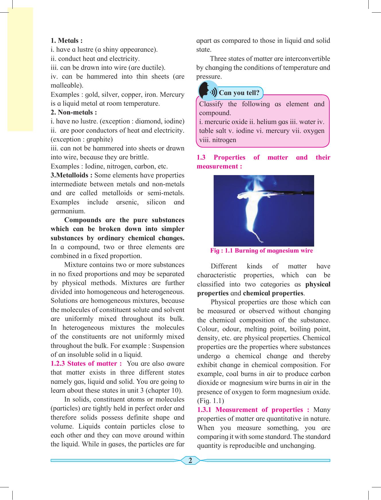 Maharashtra Board Class 11 Chemistry Textbook - Page 12