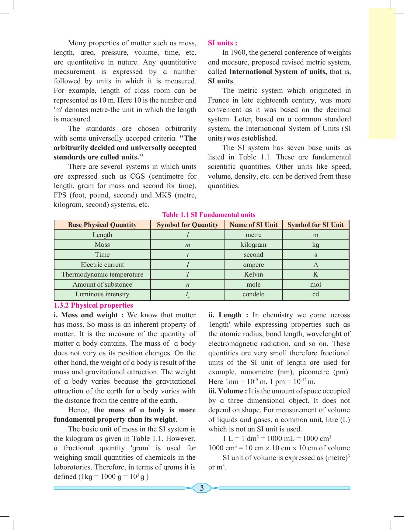 Maharashtra Board Class 11 Chemistry Textbook - Page 13