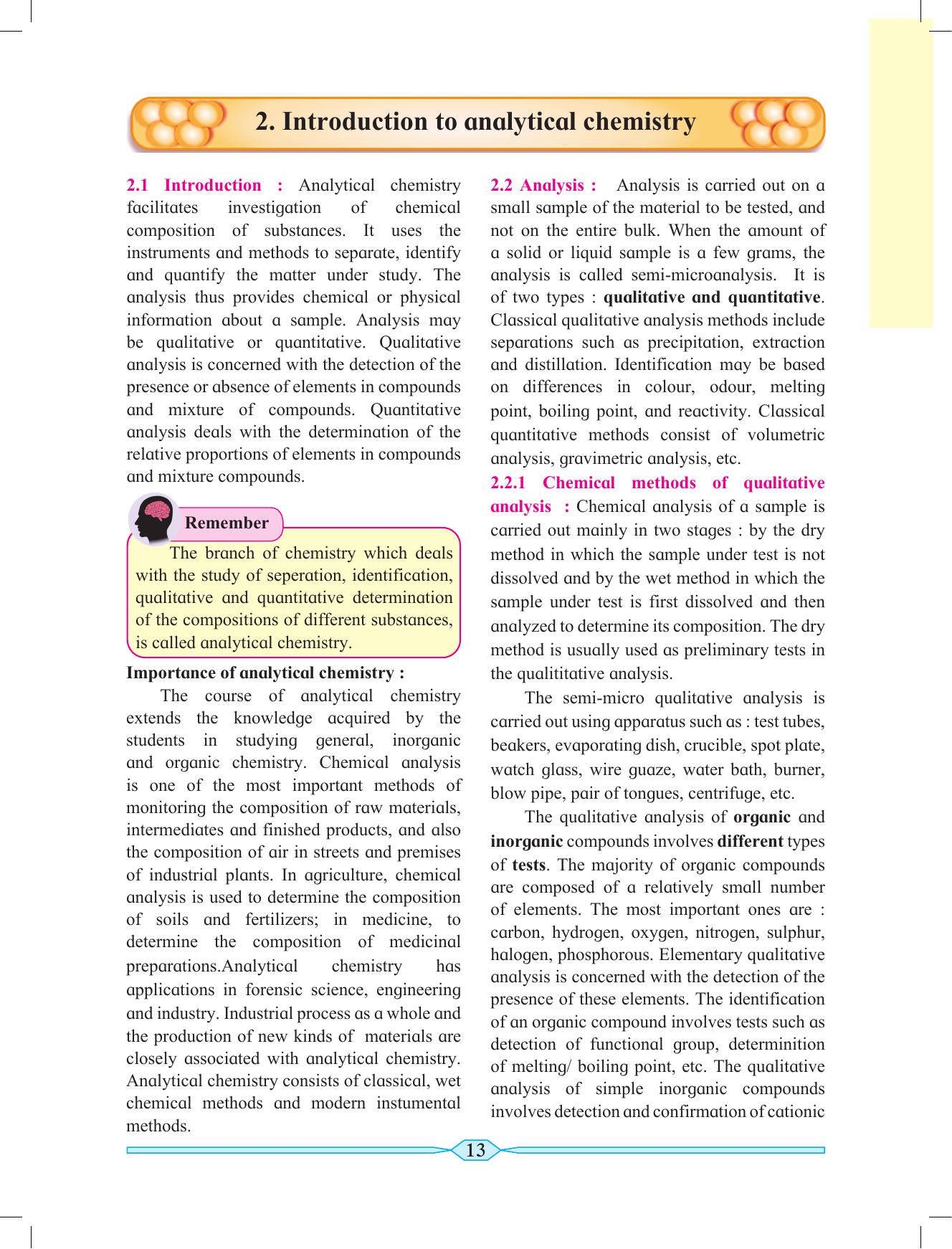 Maharashtra Board Class 11 Chemistry Textbook - Page 23