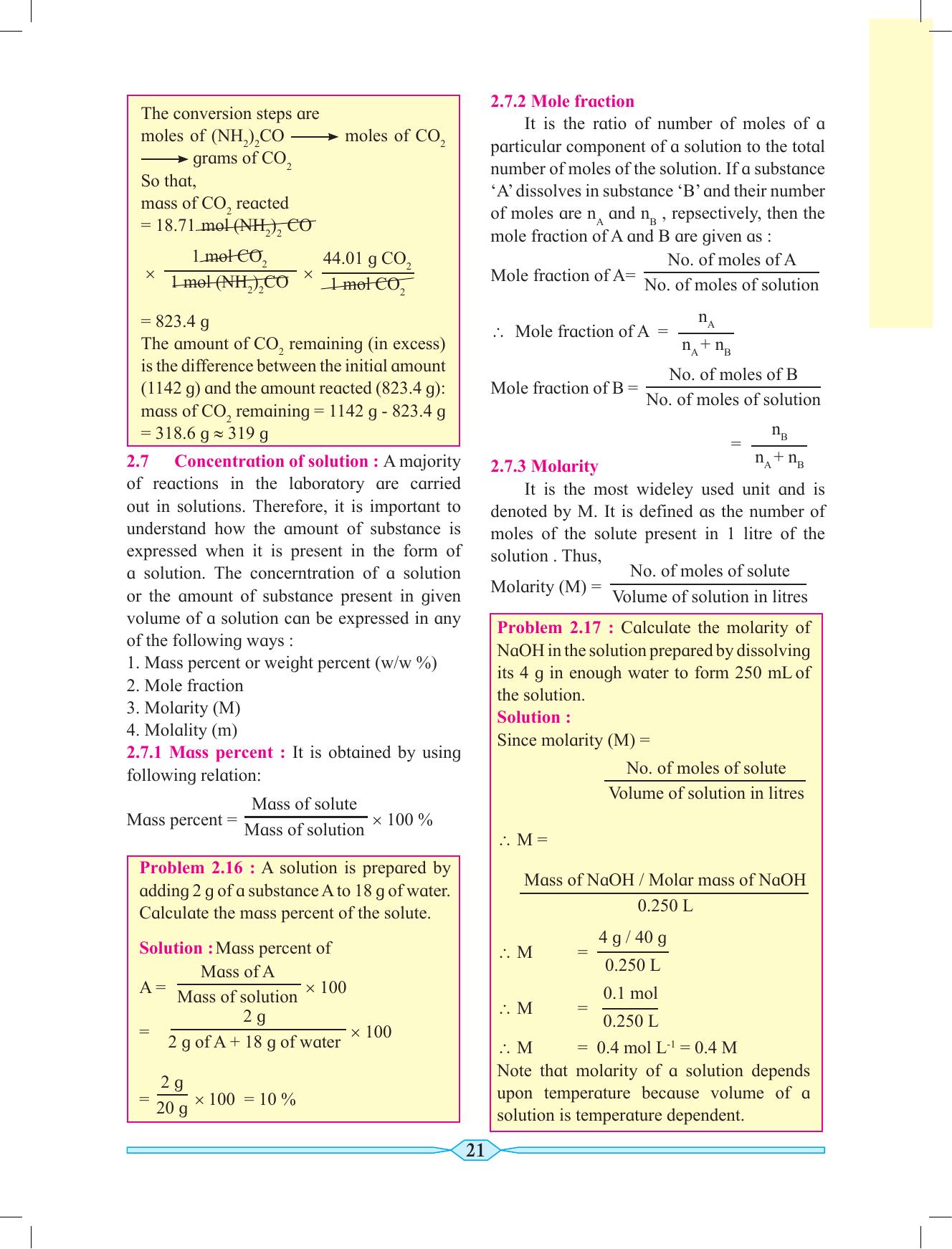 Maharashtra Board Class 11 Chemistry Textbook - Page 31