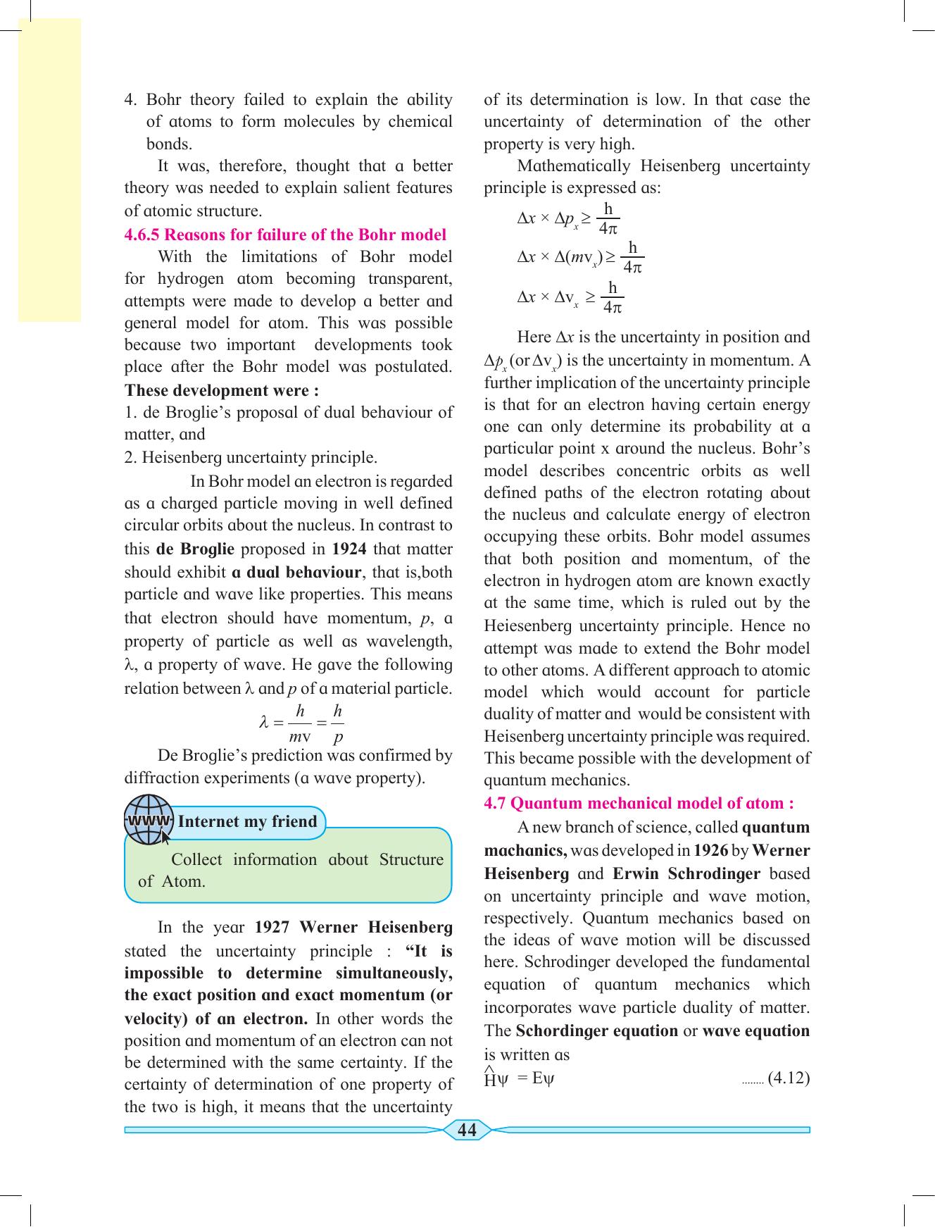 Maharashtra Board Class 11 Chemistry Textbook - Page 54