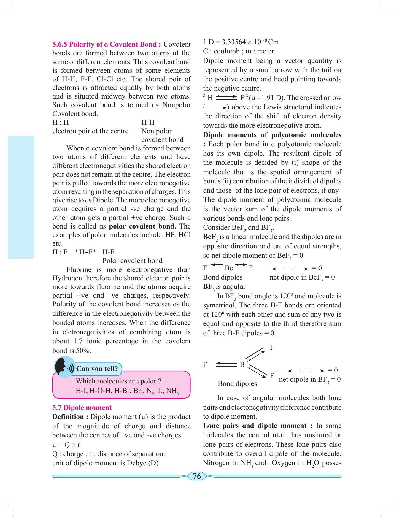 Maharashtra Board Class 11 Chemistry Textbook - Page 86