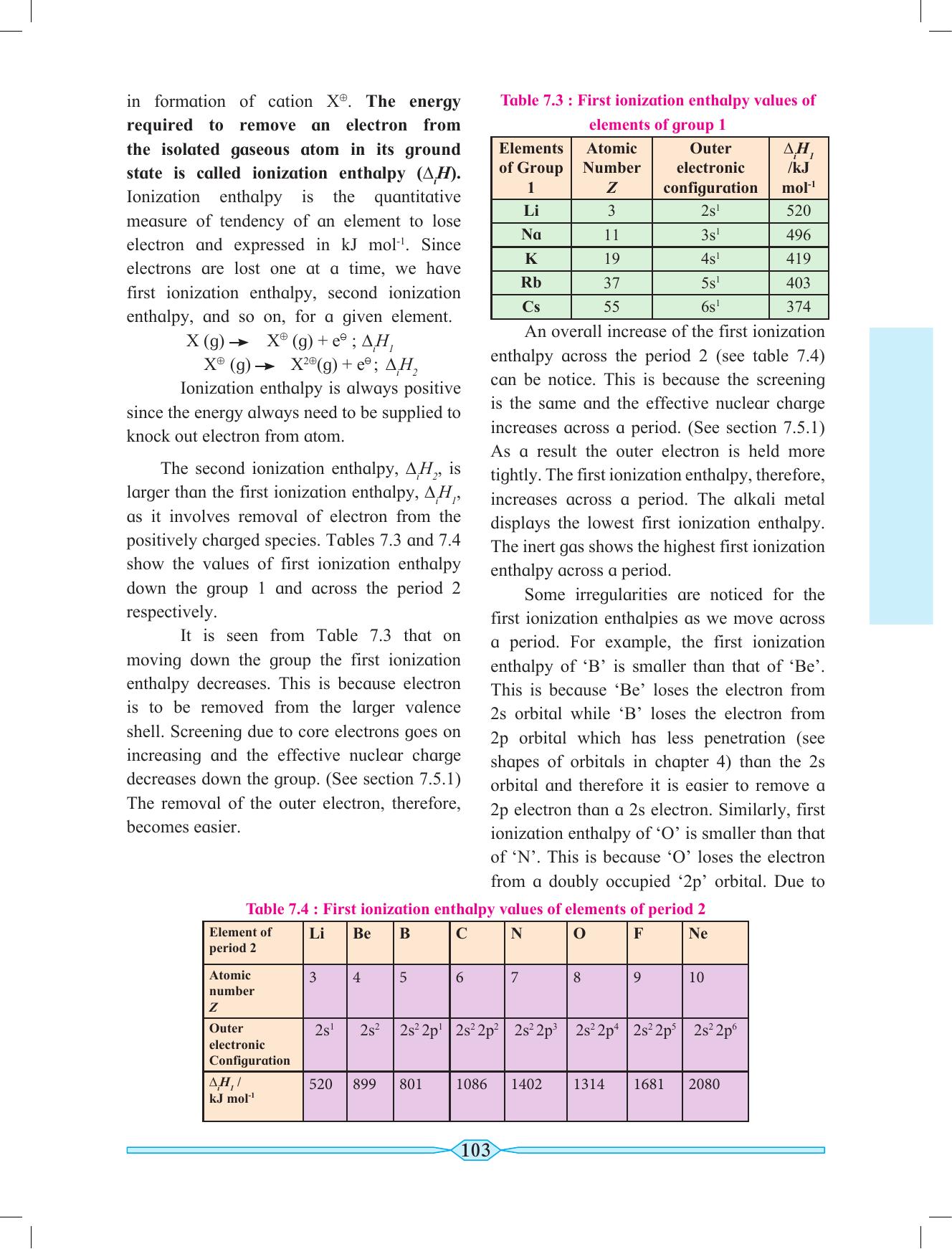 Maharashtra Board Class 11 Chemistry Textbook - Page 113