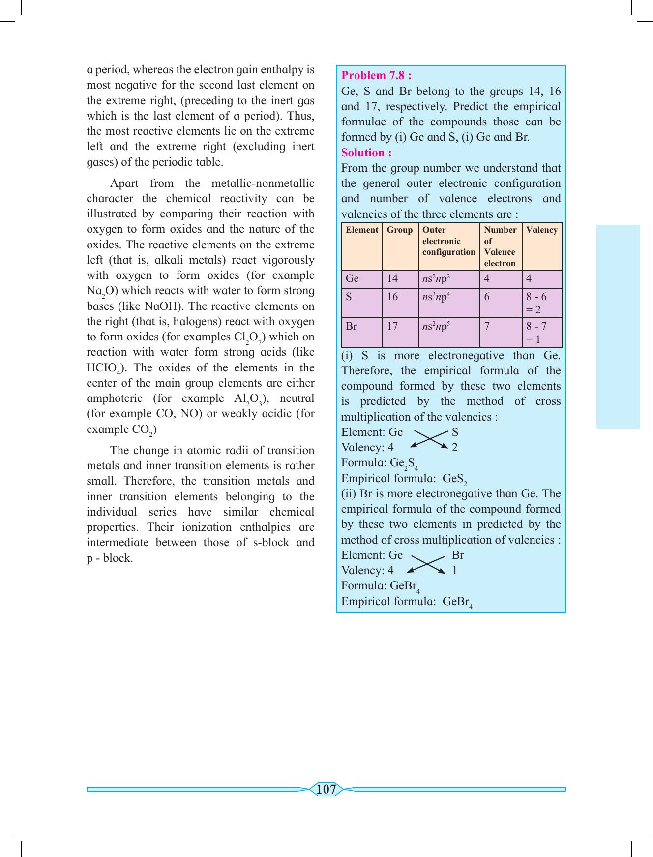 Maharashtra Board Class 11 Chemistry Textbook - Page 117