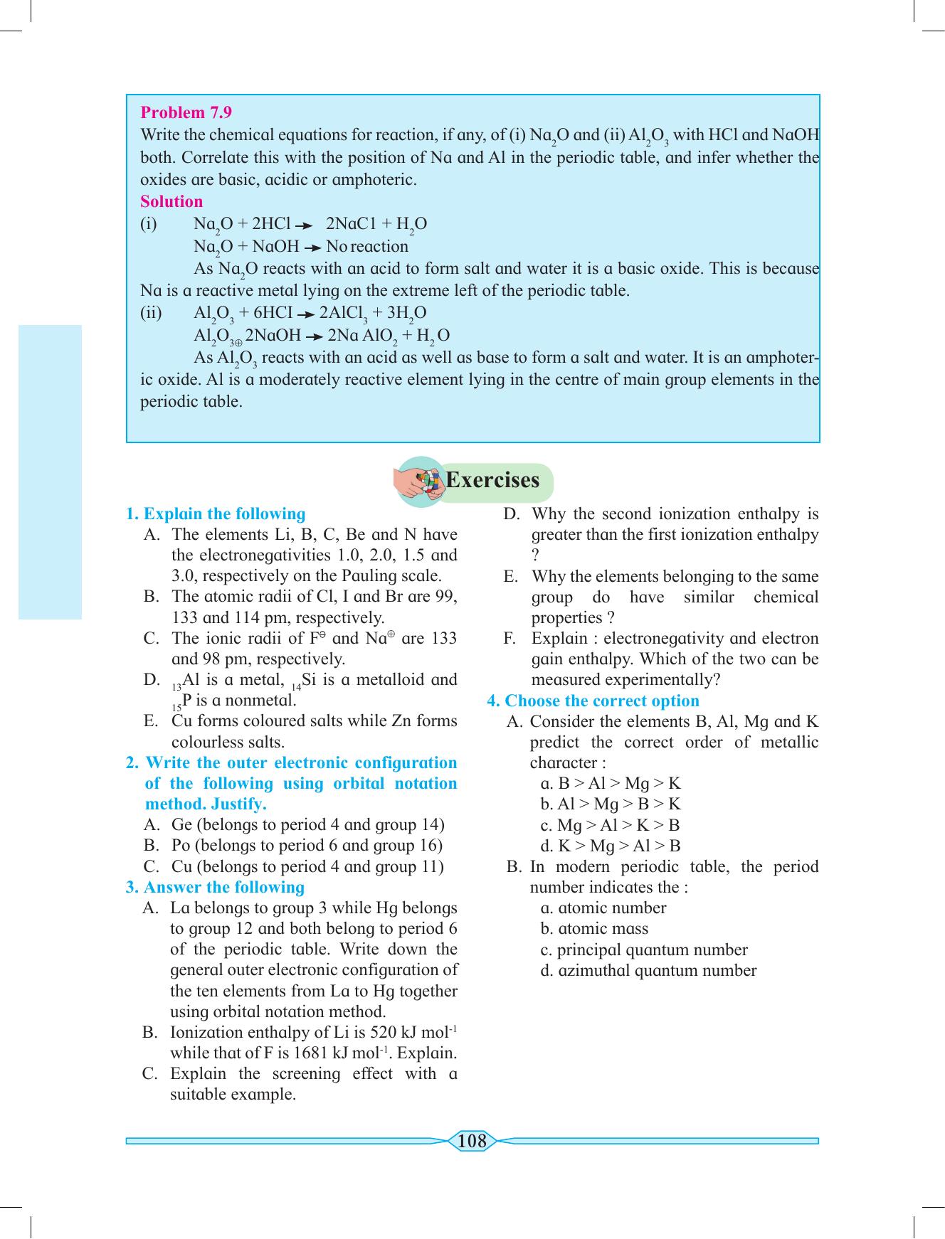 Maharashtra Board Class 11 Chemistry Textbook - Page 118