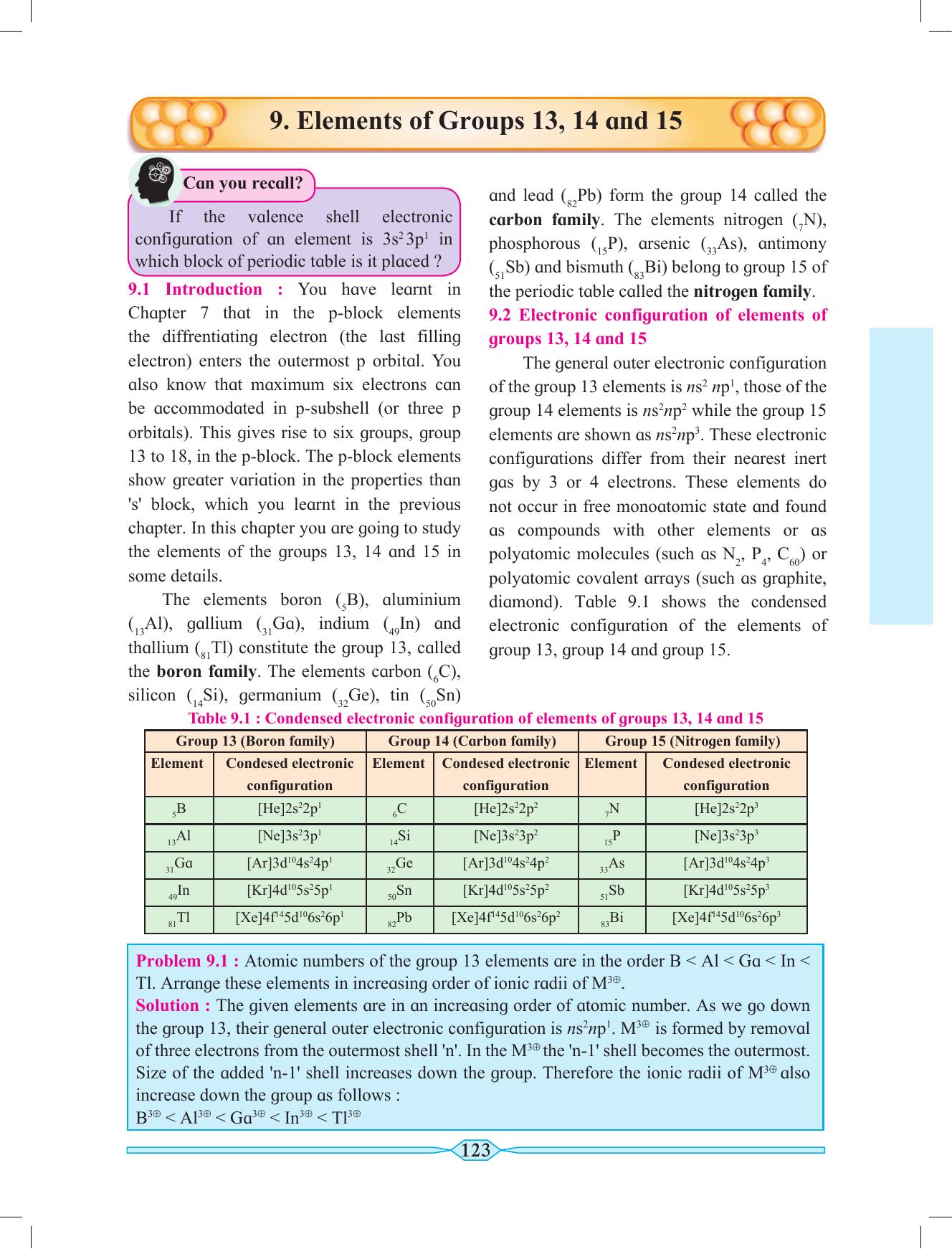 Maharashtra Board Class 11 Chemistry Textbook - Page 133