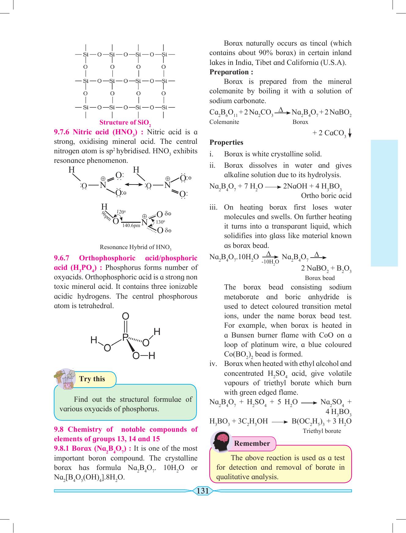 Maharashtra Board Class 11 Chemistry Textbook - Page 141