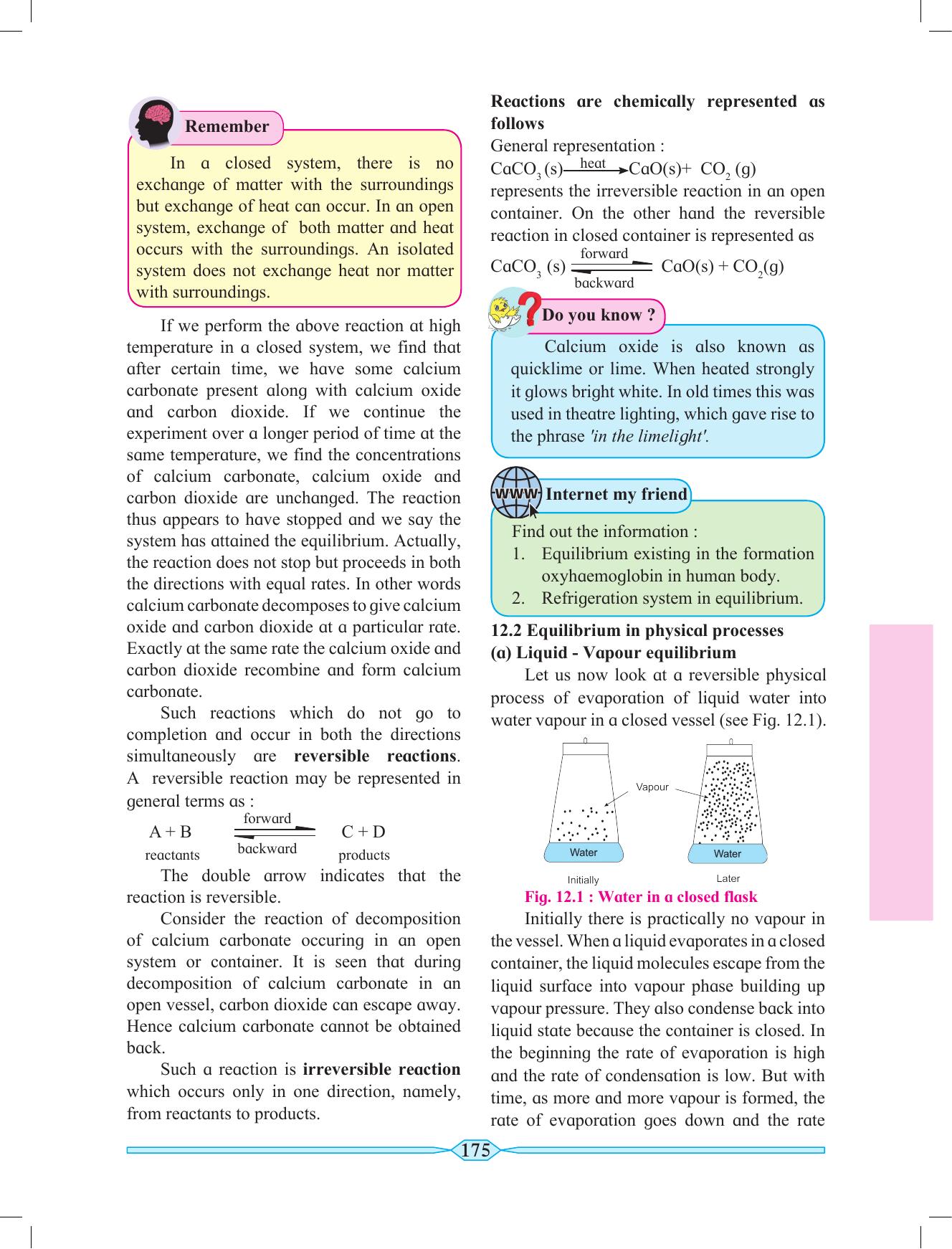 Maharashtra Board Class 11 Chemistry Textbook - Page 185