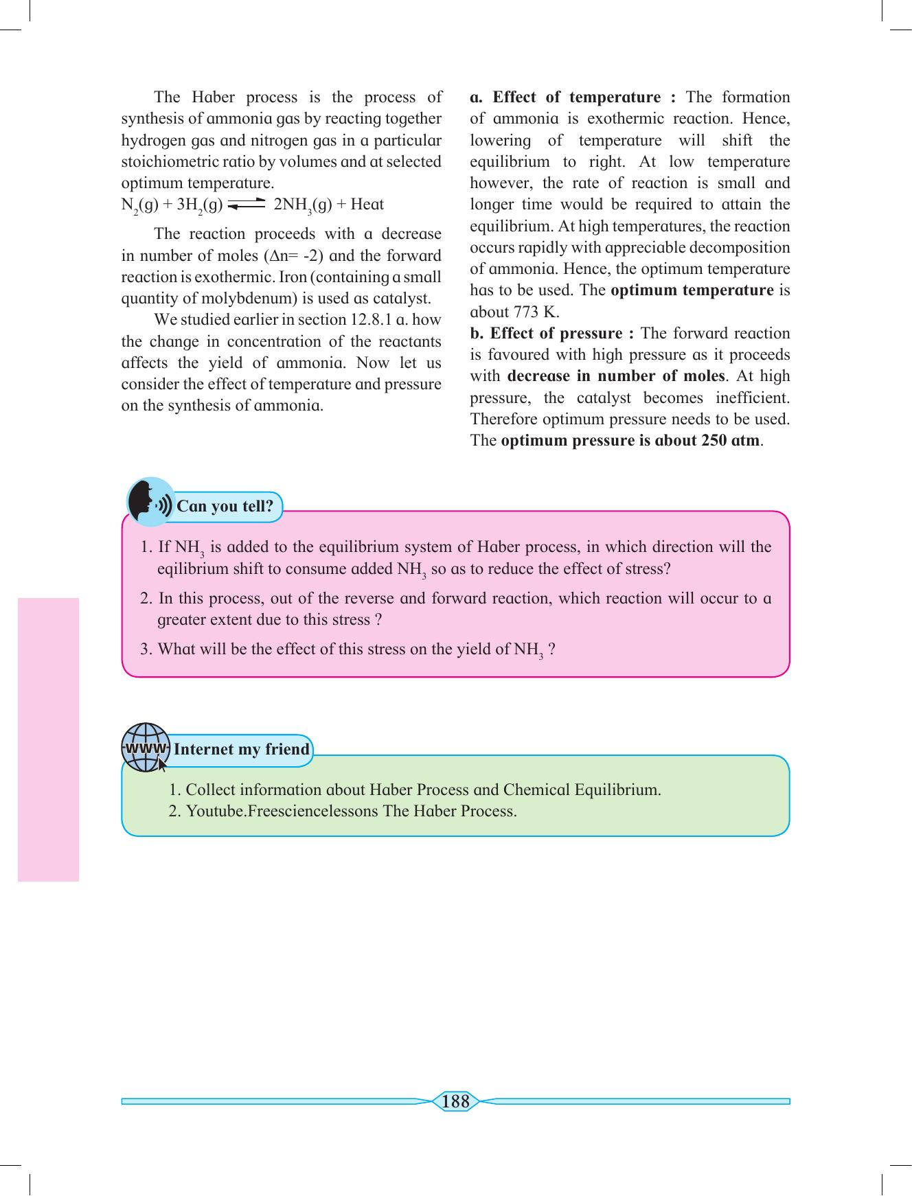 Maharashtra Board Class 11 Chemistry Textbook - Page 198