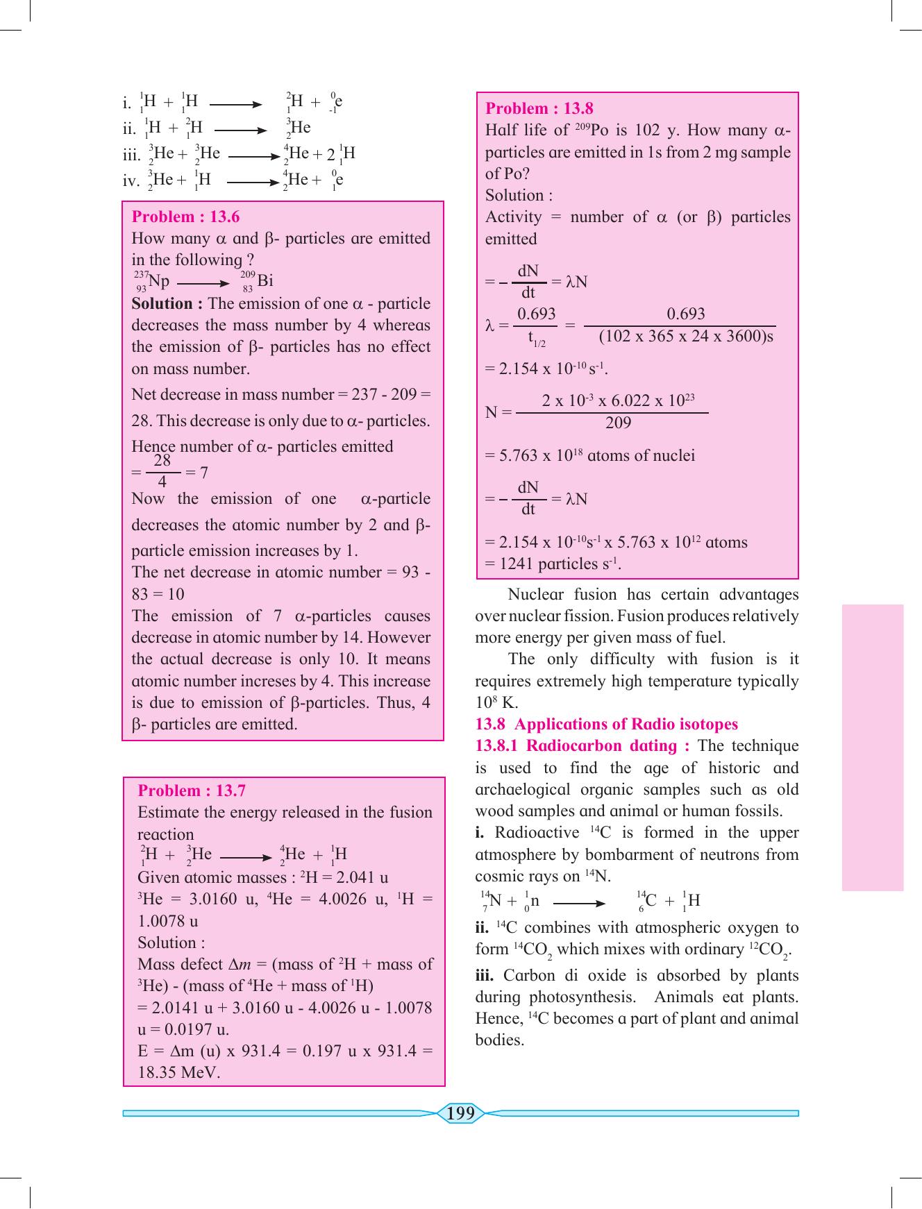 Maharashtra Board Class 11 Chemistry Textbook - Page 209