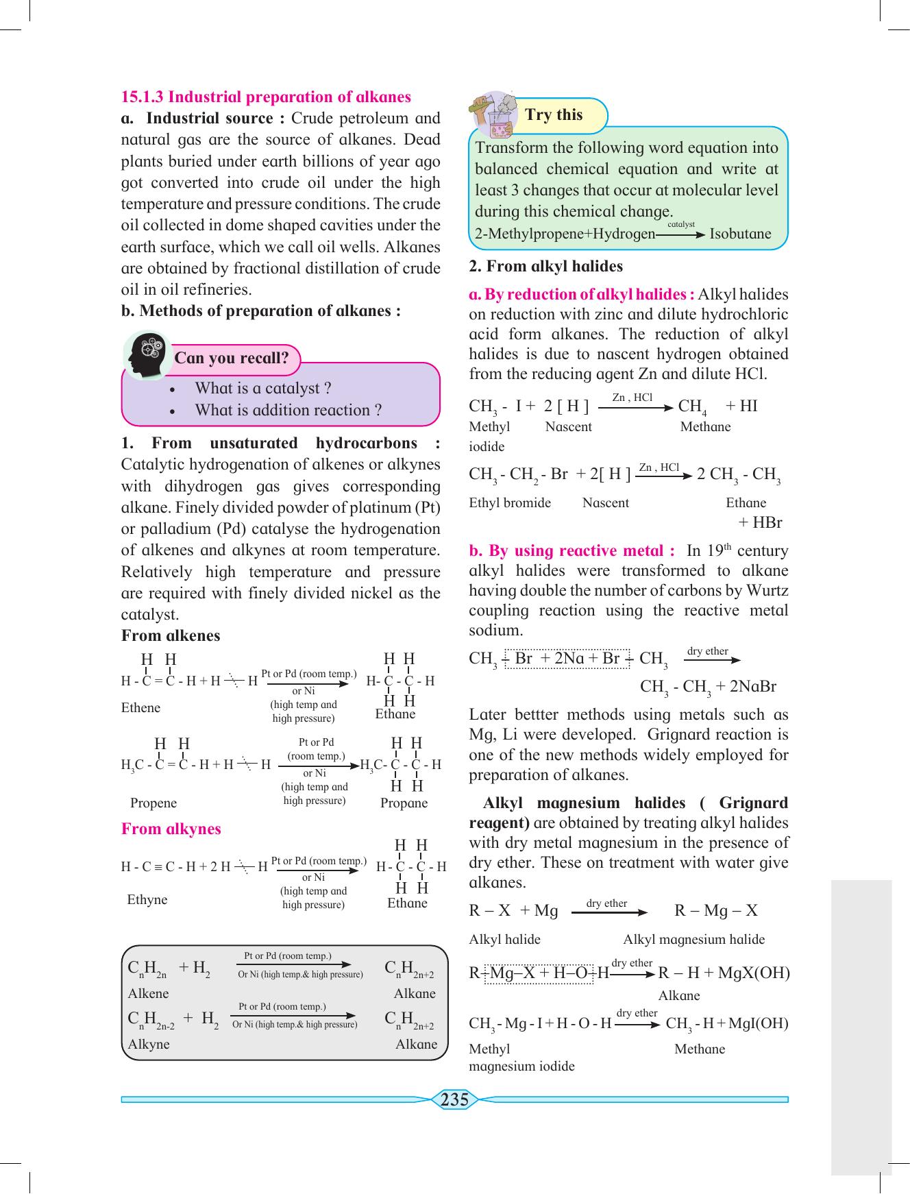 Maharashtra Board Class 11 Chemistry Textbook - Page 245