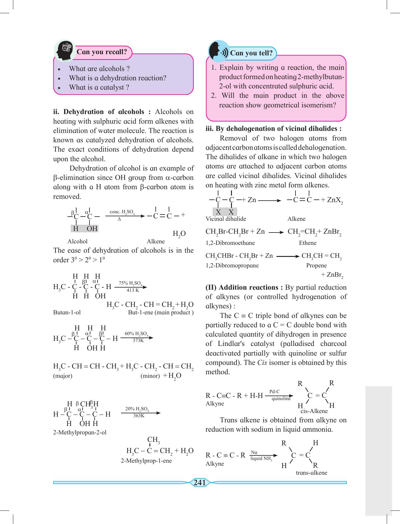 Maharashtra Board Class 11 Chemistry Textbook - Page 251