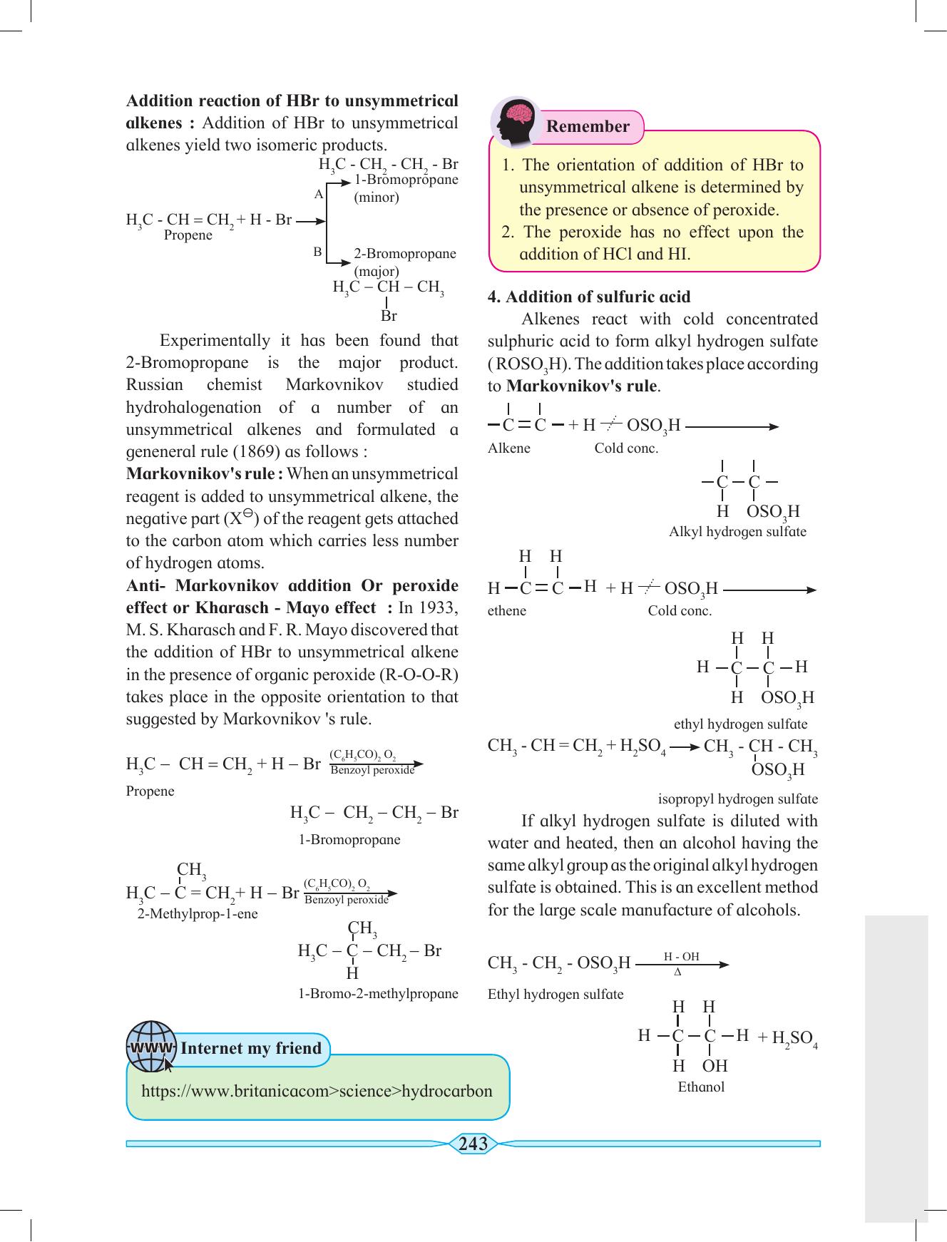 Maharashtra Board Class 11 Chemistry Textbook - Page 253
