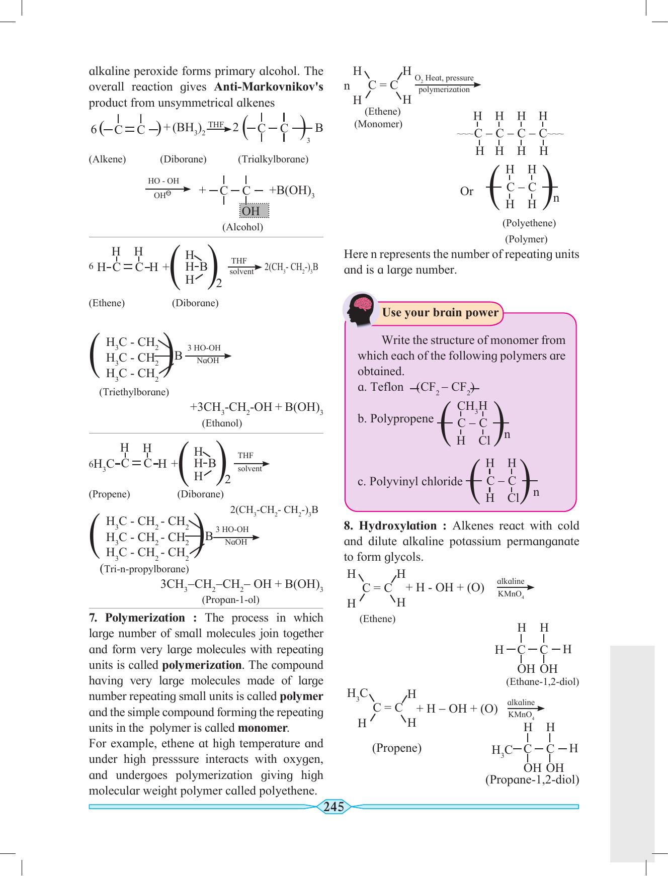 Maharashtra Board Class 11 Chemistry Textbook - Page 255