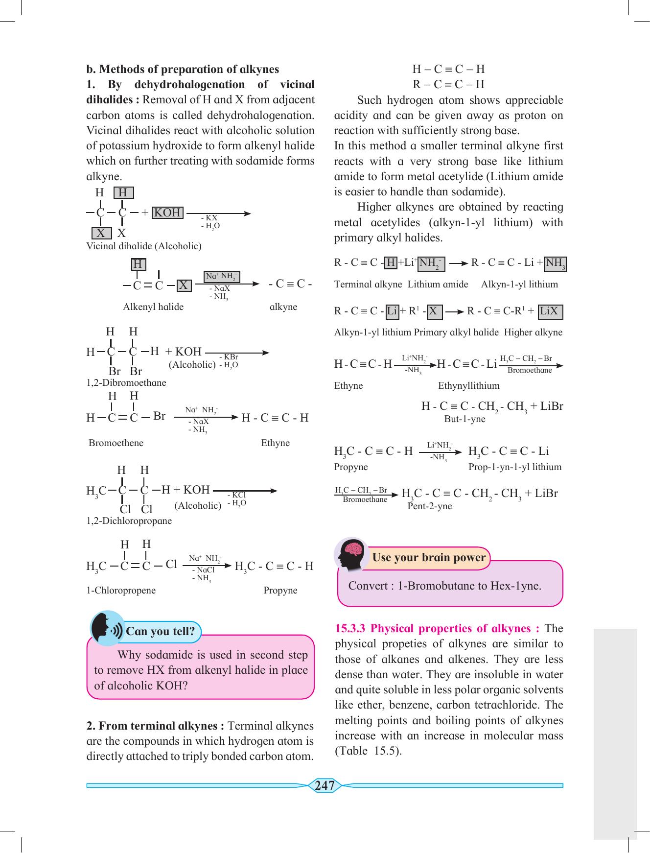 Maharashtra Board Class 11 Chemistry Textbook - Page 257