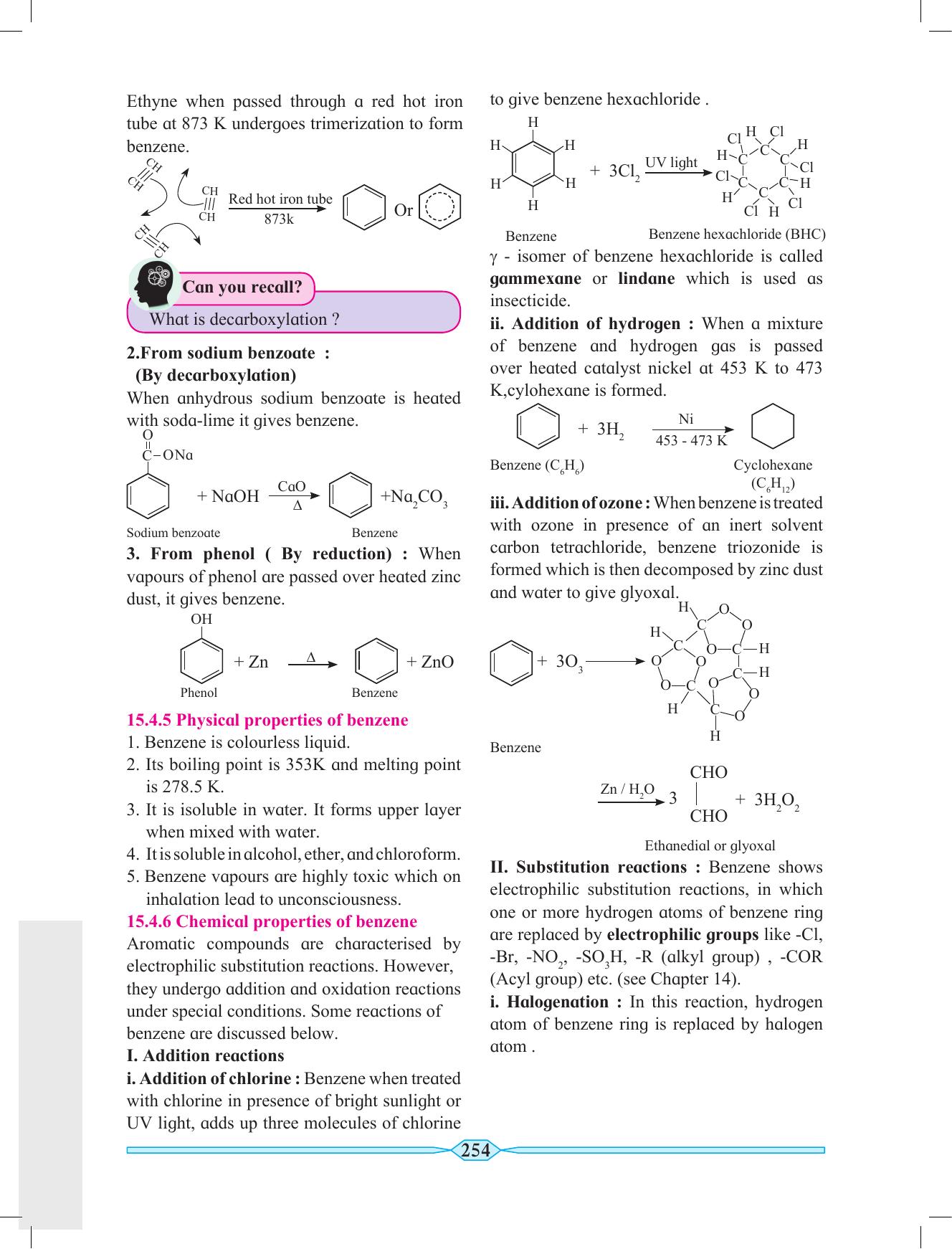 Maharashtra Board Class 11 Chemistry Textbook - Page 264