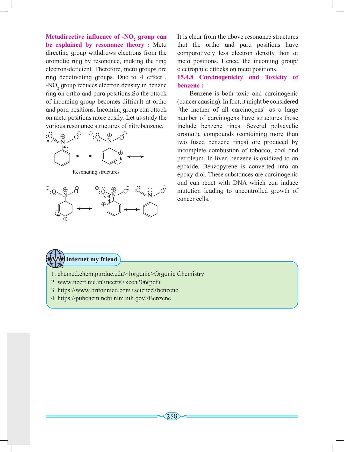 Maharashtra Board Class 11 Chemistry Textbook - Page 268