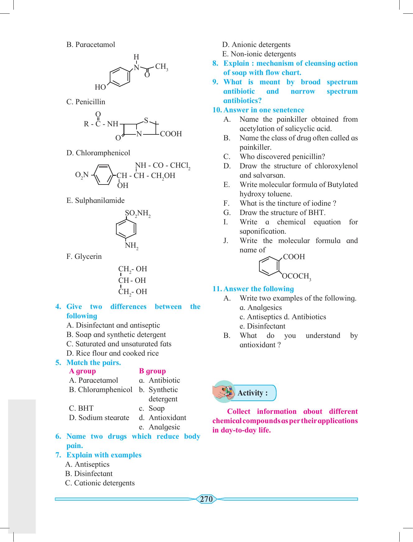Maharashtra Board Class 11 Chemistry Textbook - Page 280