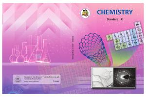 Maharashtra Board Class 11 Chemistry Textbook