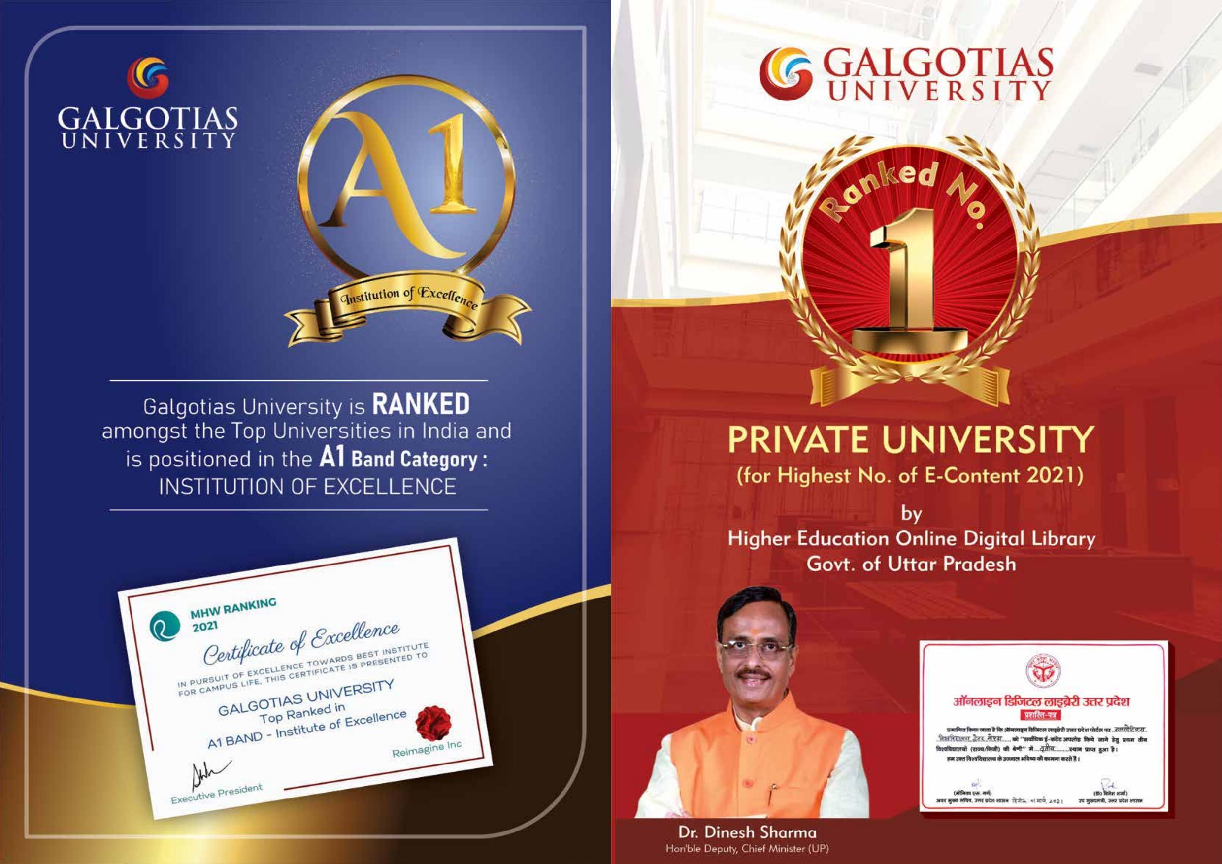 Galgotias University, Gautam Buddh Nagar Non-Engg. Prospectus 2021-22 - Page 6