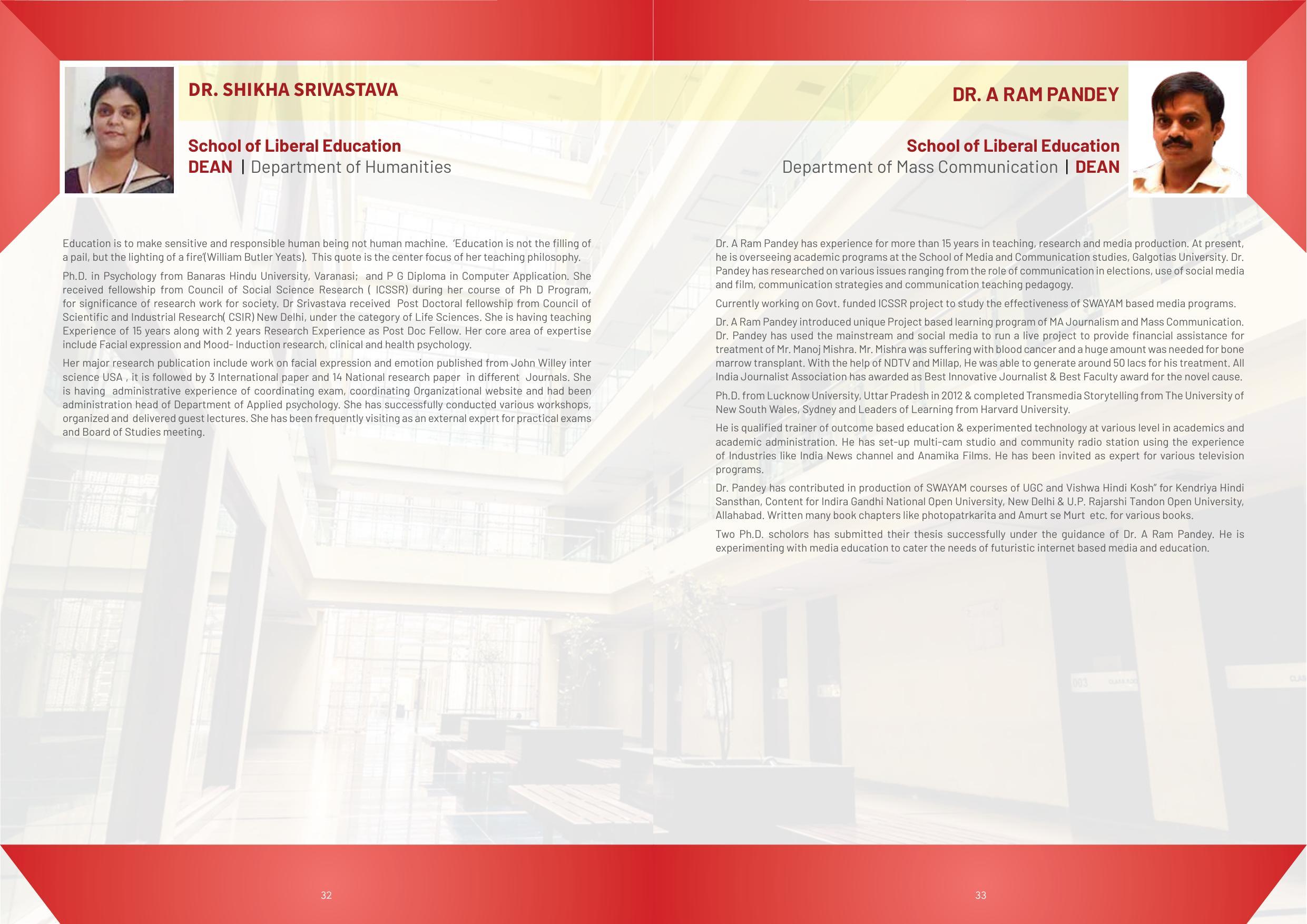 Galgotias University, Gautam Buddh Nagar Non-Engg. Prospectus 2021-22 - Page 38