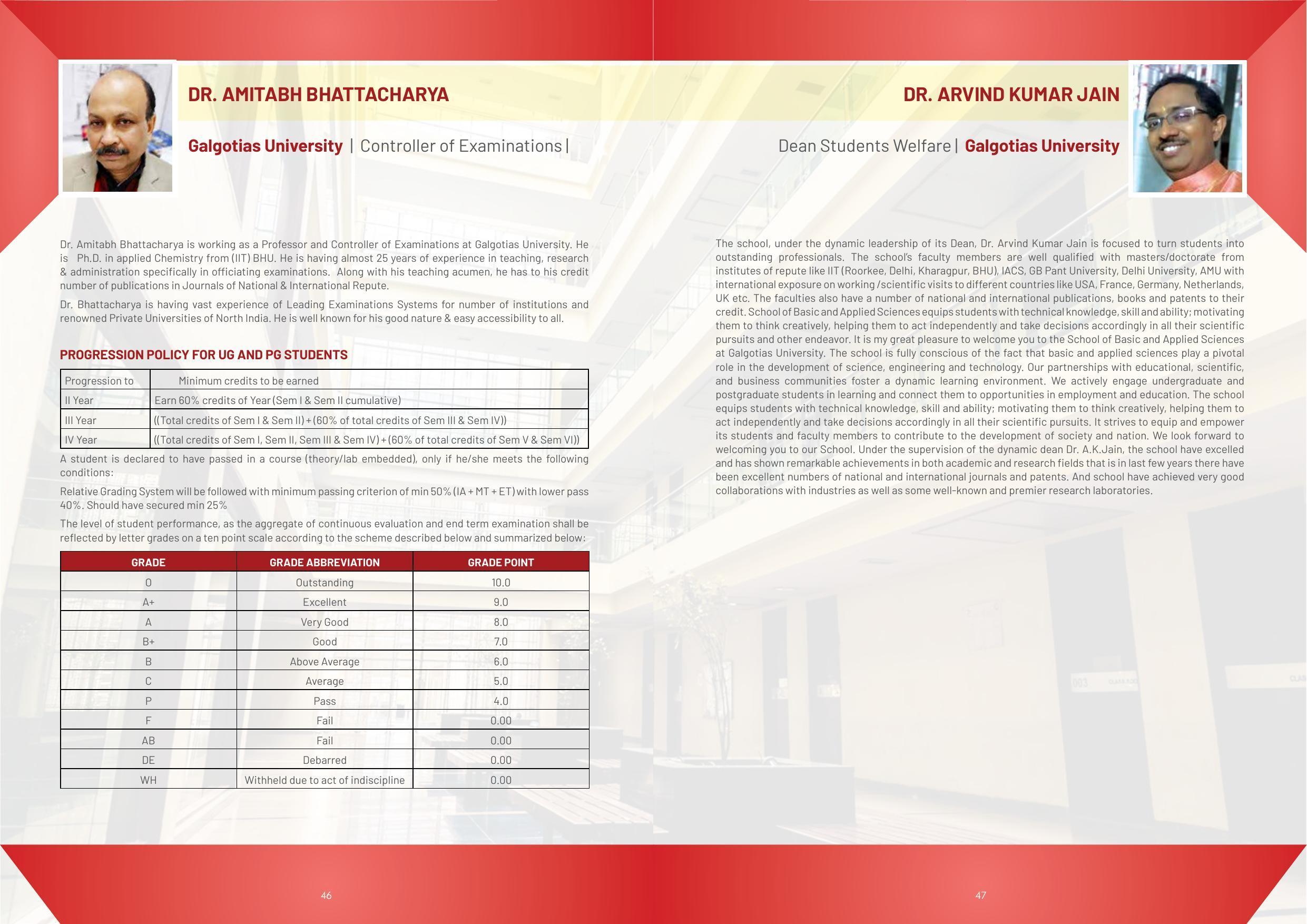 Galgotias University, Gautam Buddh Nagar Non-Engg. Prospectus 2021-22 - Page 45