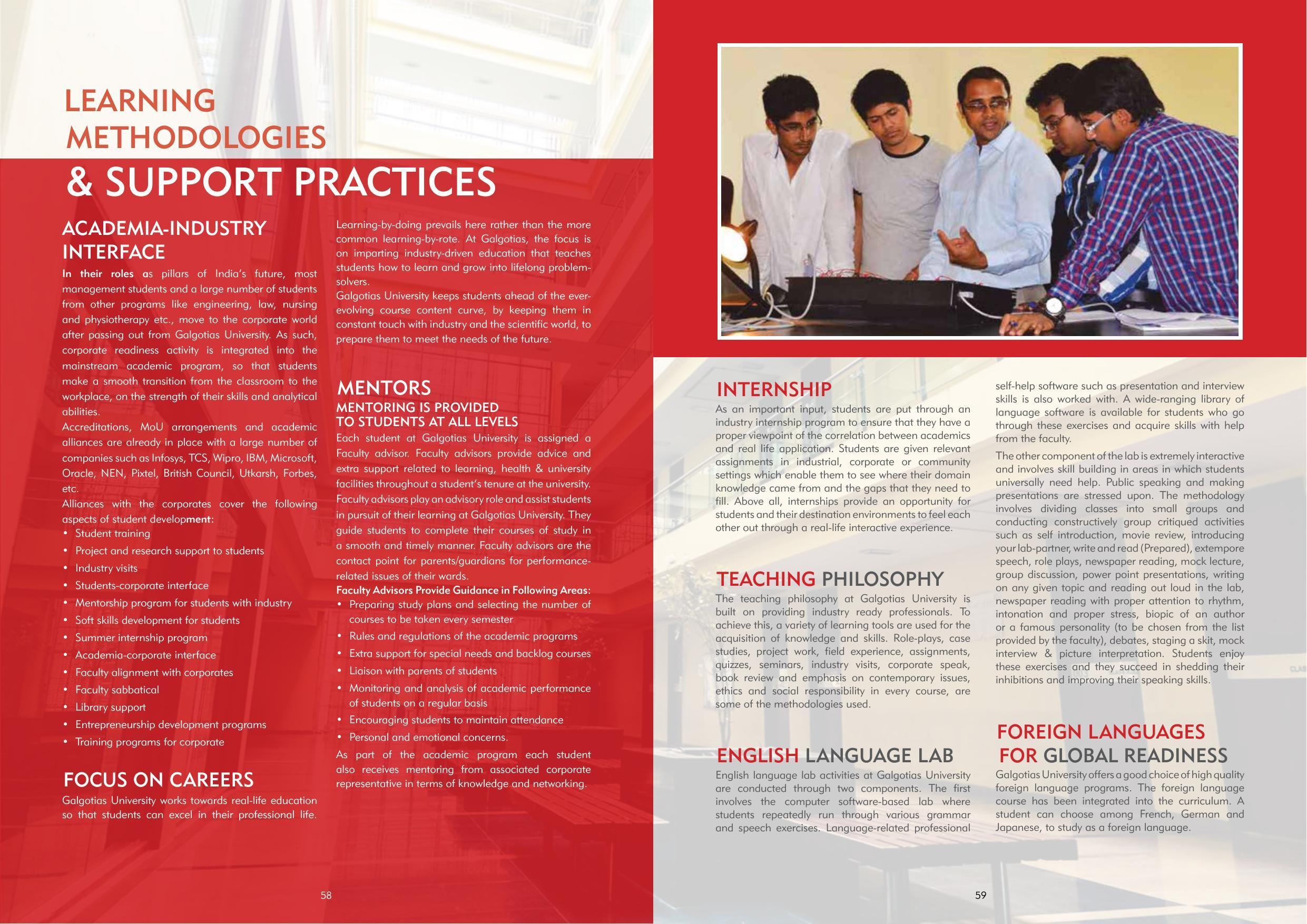 Galgotias University, Gautam Buddh Nagar Non-Engg. Prospectus 2021-22 - Page 51
