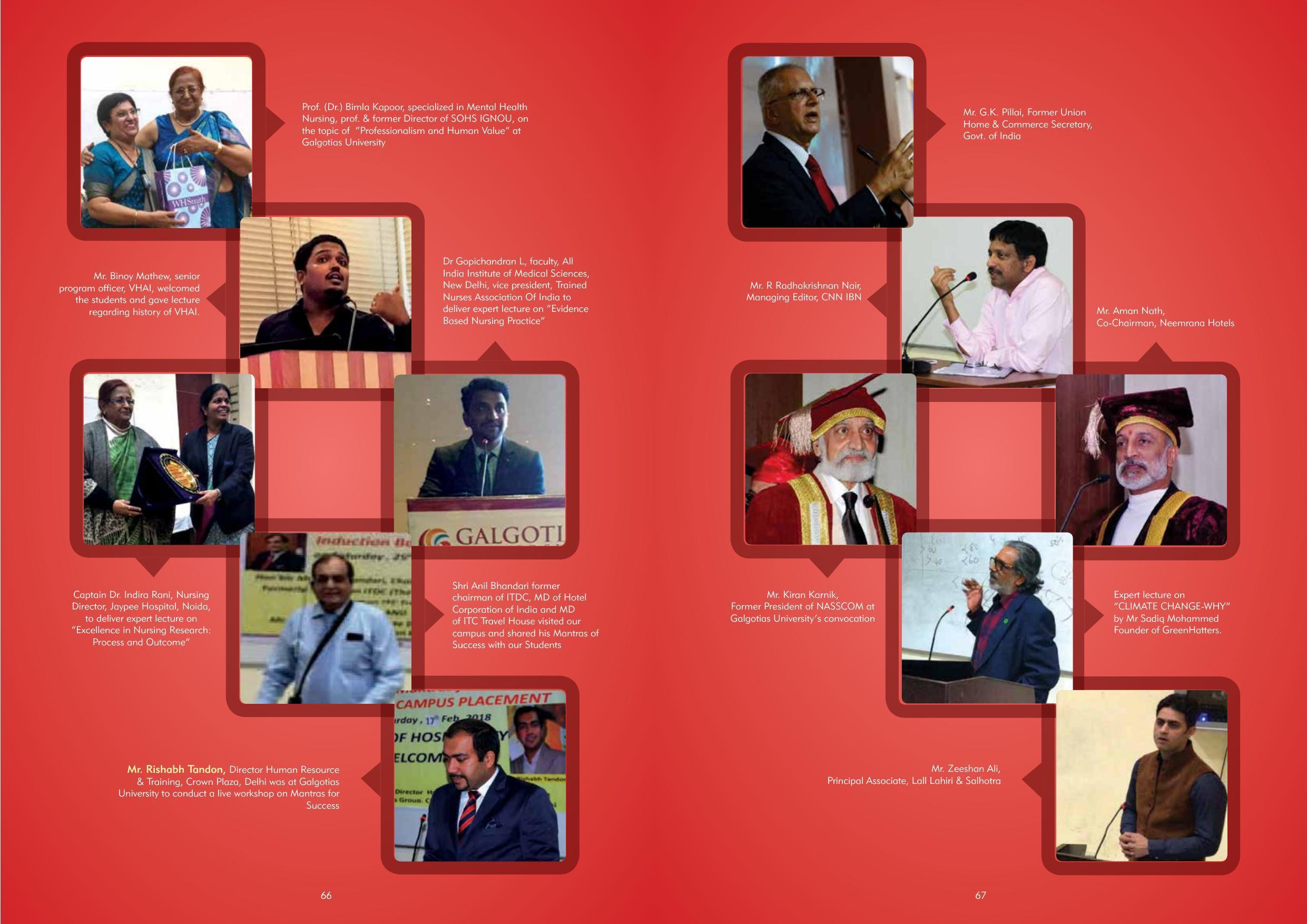 Galgotias University, Gautam Buddh Nagar Non-Engg. Prospectus 2021-22 - Page 55