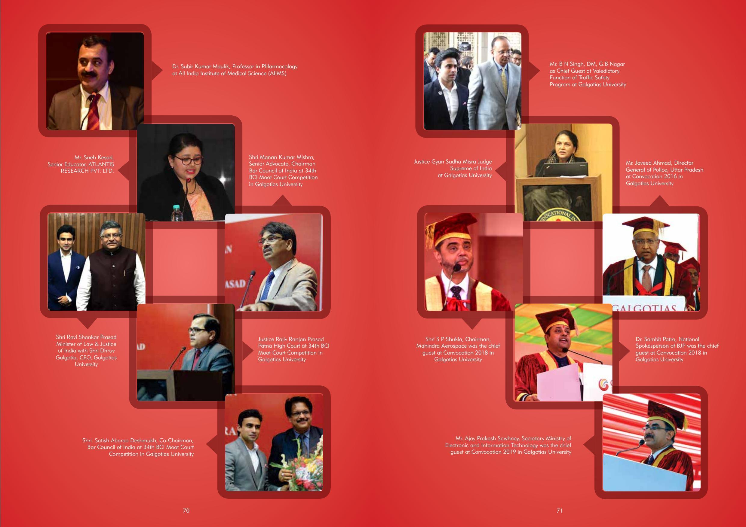 Galgotias University, Gautam Buddh Nagar Non-Engg. Prospectus 2021-22 - Page 57