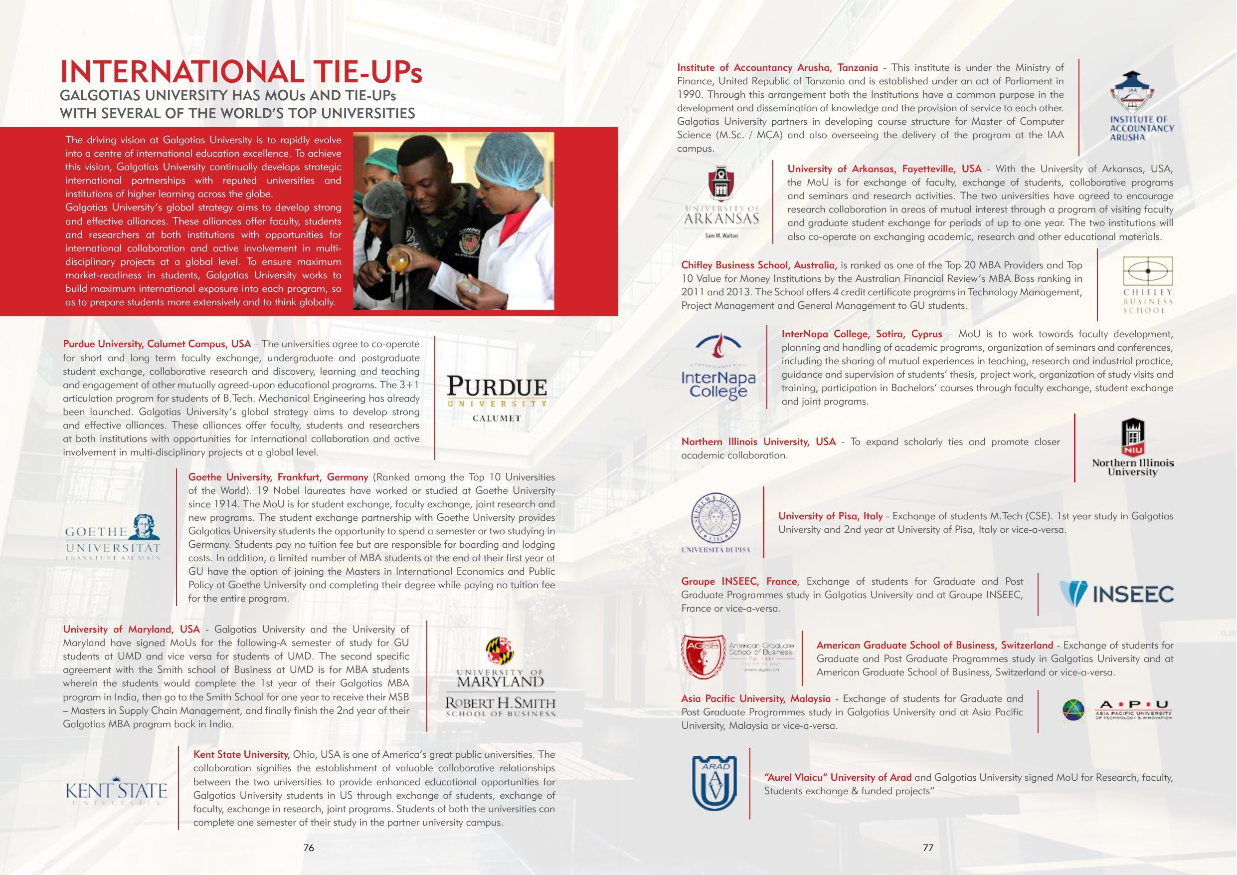 Galgotias University, Gautam Buddh Nagar Non-Engg. Prospectus 2021-22 - Page 60