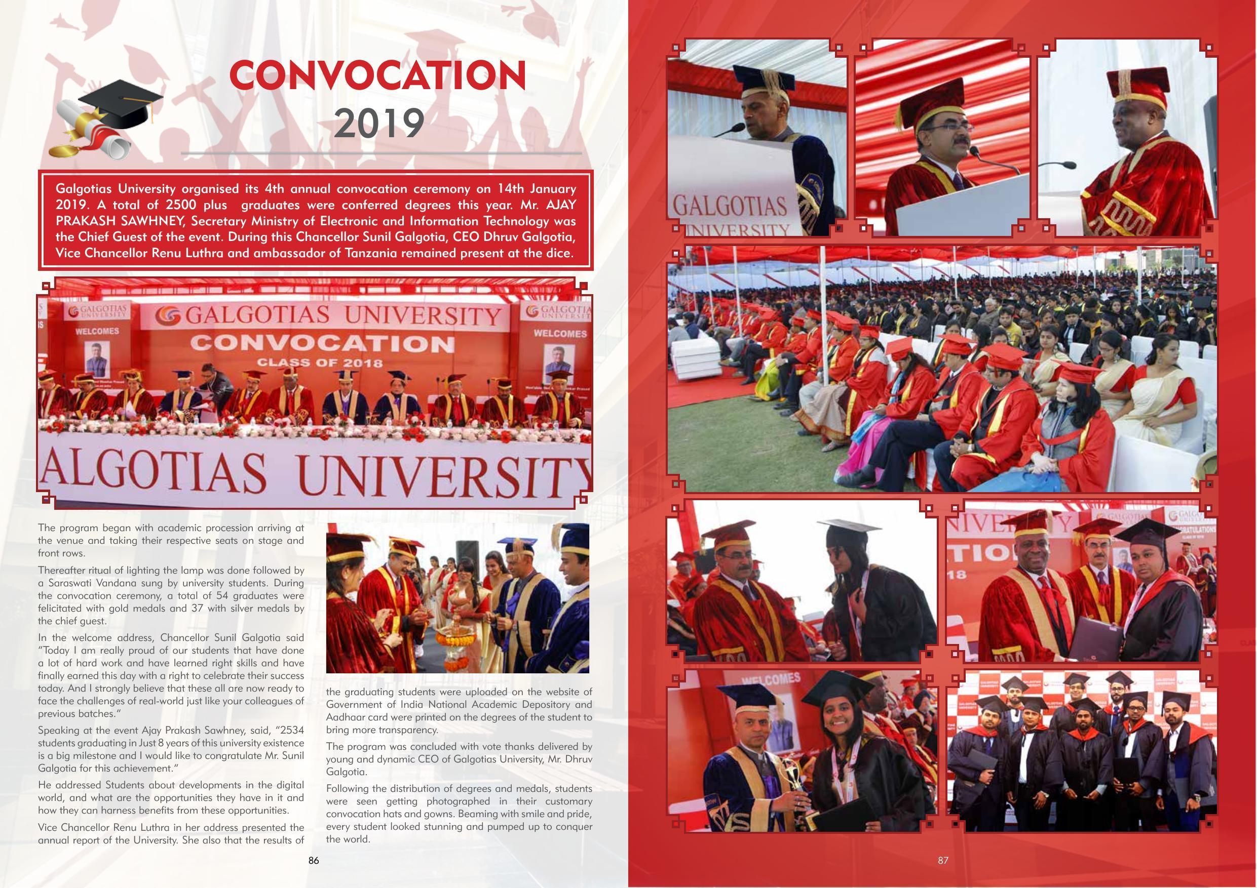 Galgotias University, Gautam Buddh Nagar Non-Engg. Prospectus 2021-22 - Page 65