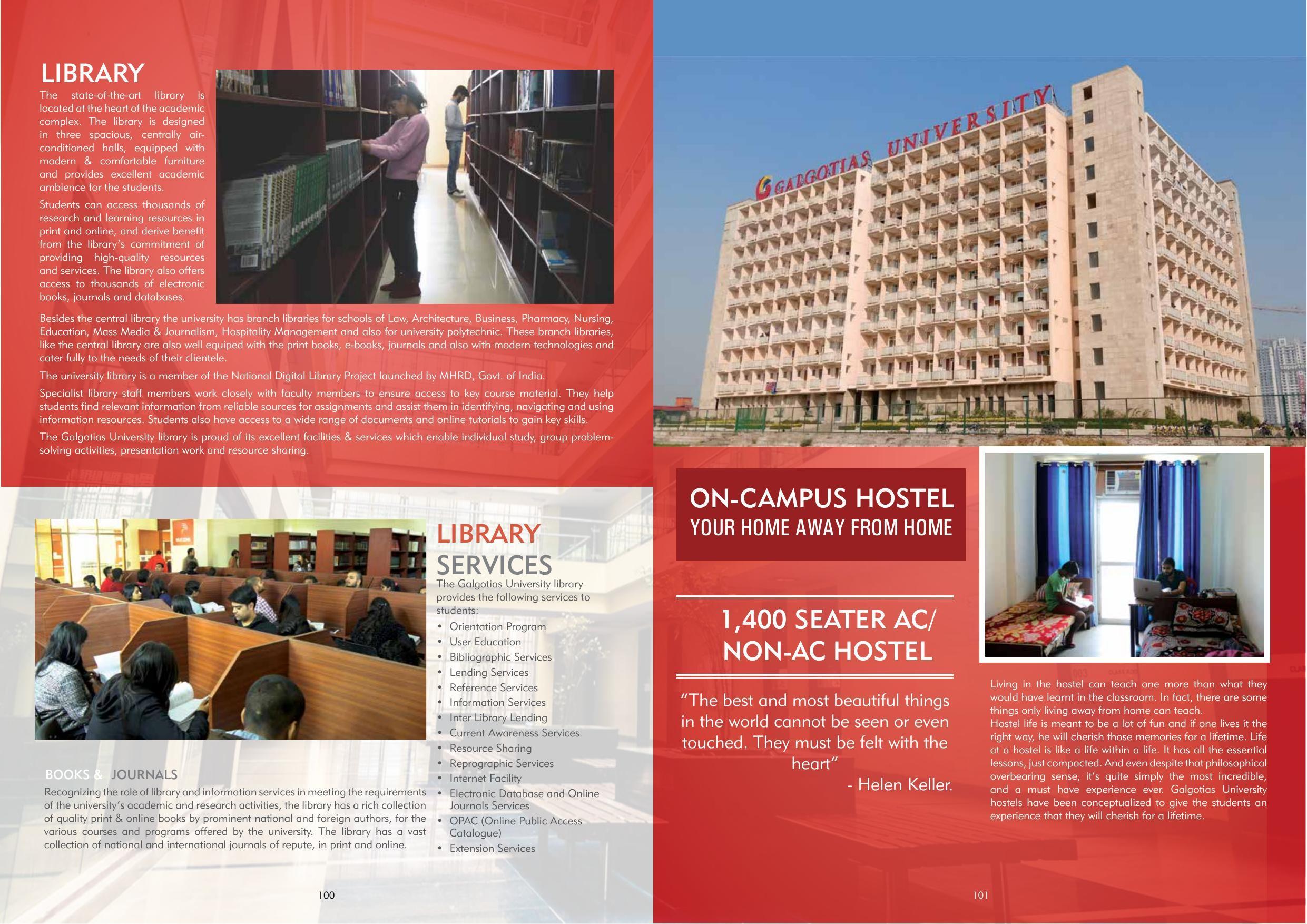 Galgotias University, Gautam Buddh Nagar Non-Engg. Prospectus 2021-22 - Page 72