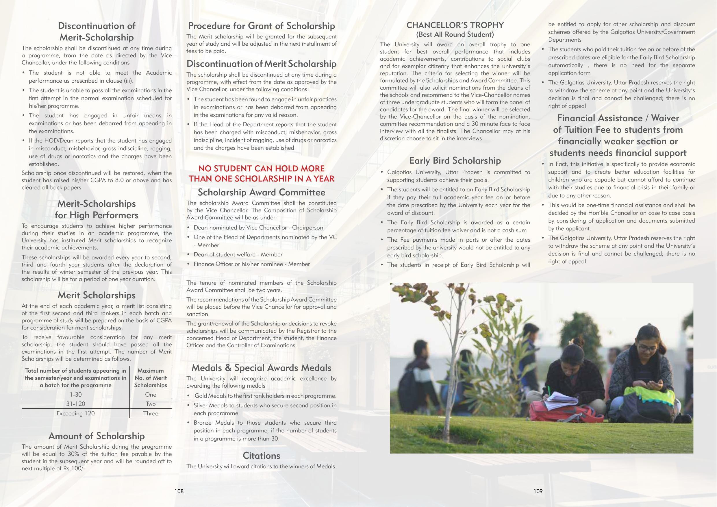 Galgotias University, Gautam Buddh Nagar Non-Engg. Prospectus 2021-22 - Page 76