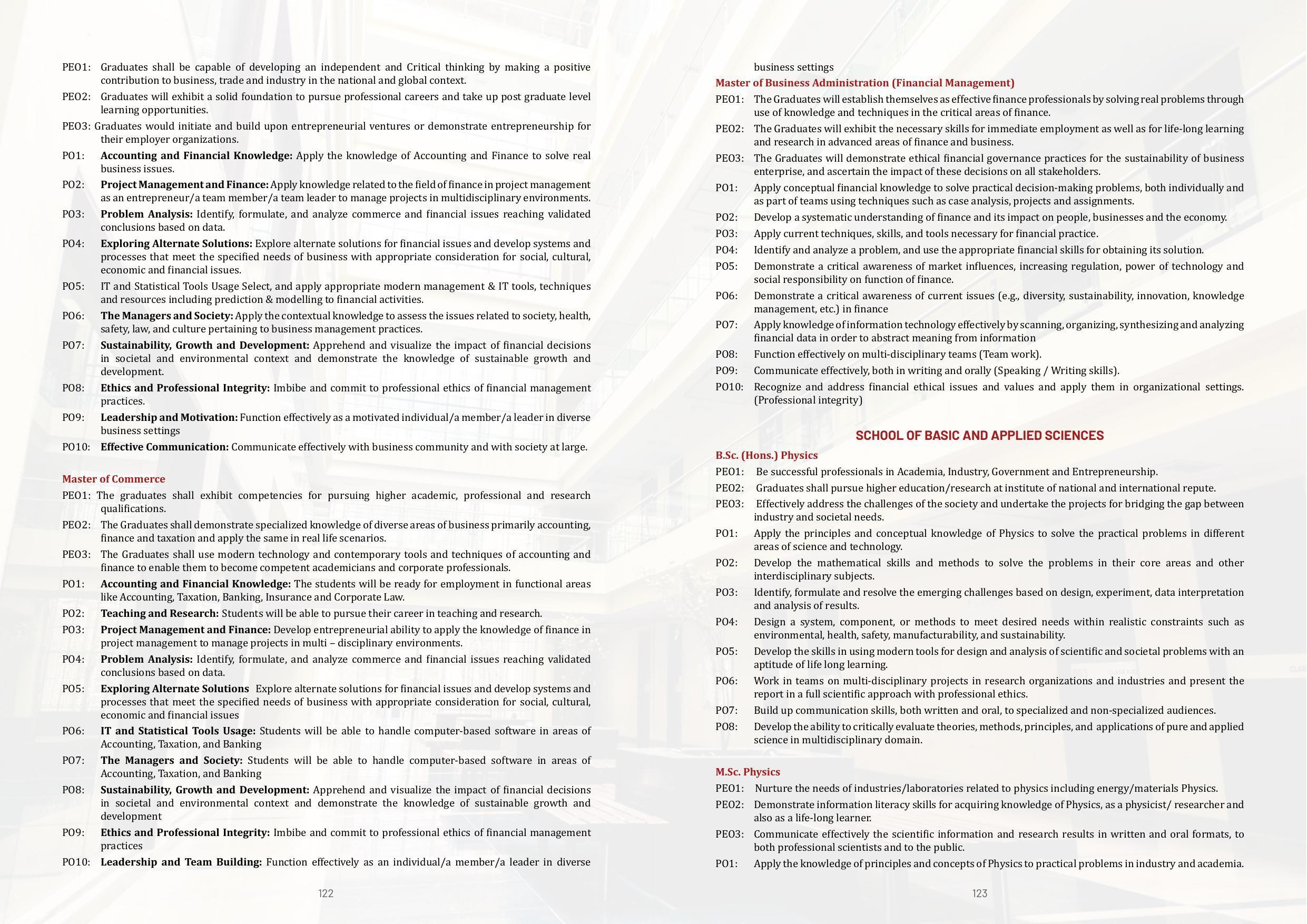 Galgotias University, Gautam Buddh Nagar Non-Engg. Prospectus 2021-22 - Page 83