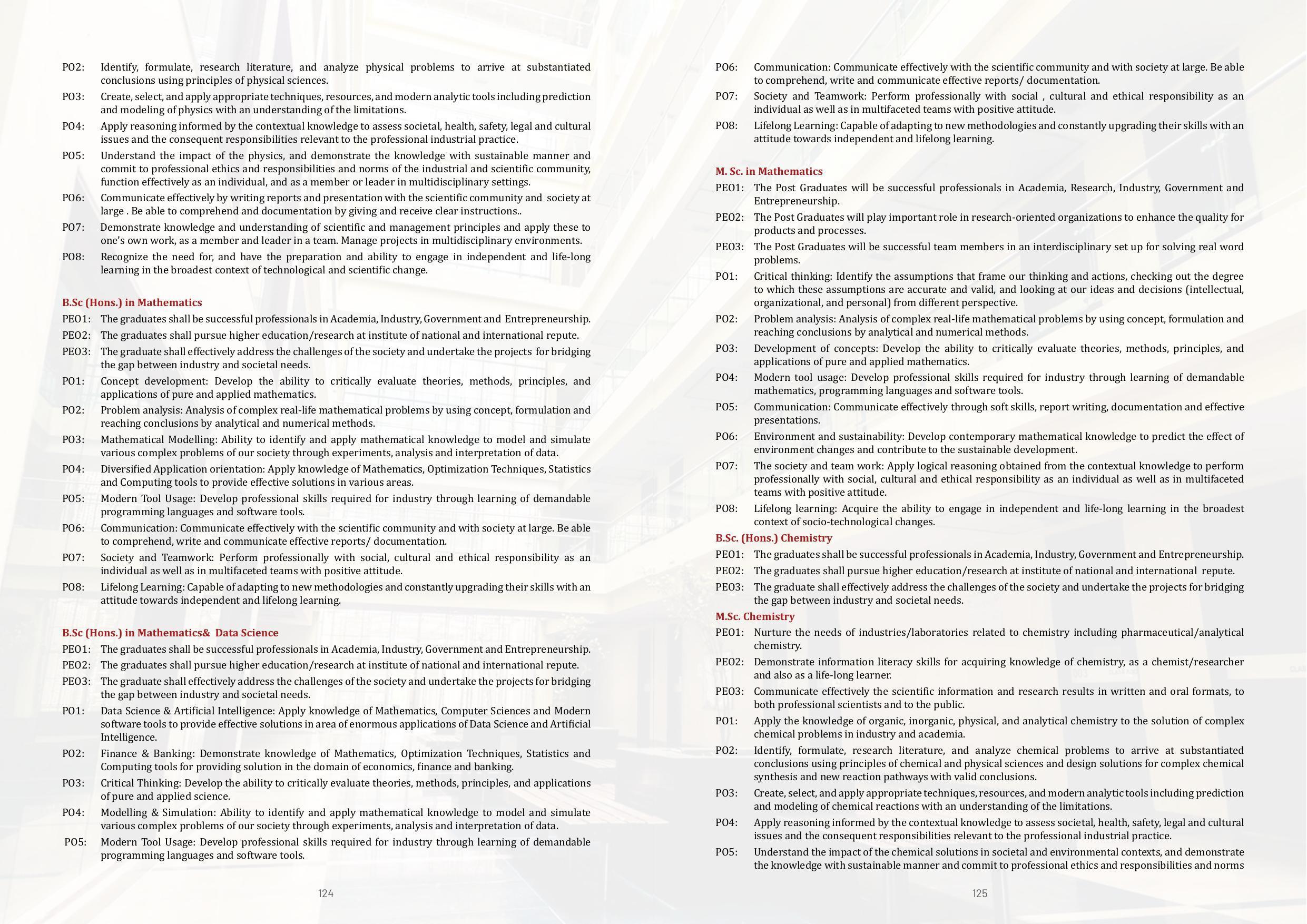 Galgotias University, Gautam Buddh Nagar Non-Engg. Prospectus 2021-22 - Page 84