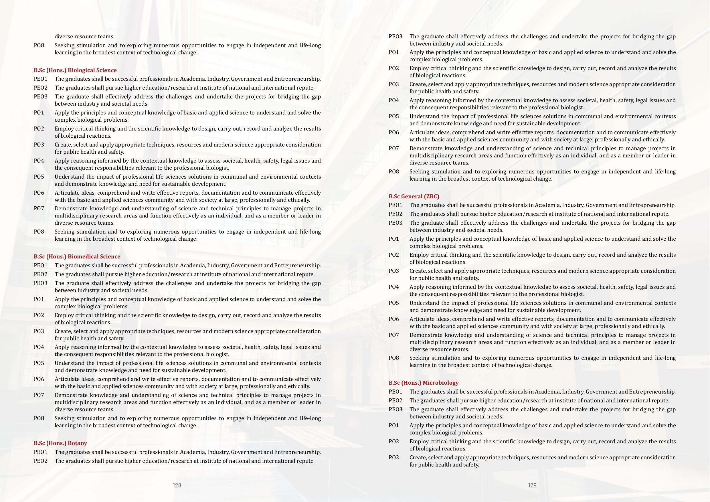 Galgotias University, Gautam Buddh Nagar Non-Engg. Prospectus 2021-22 - Page 86