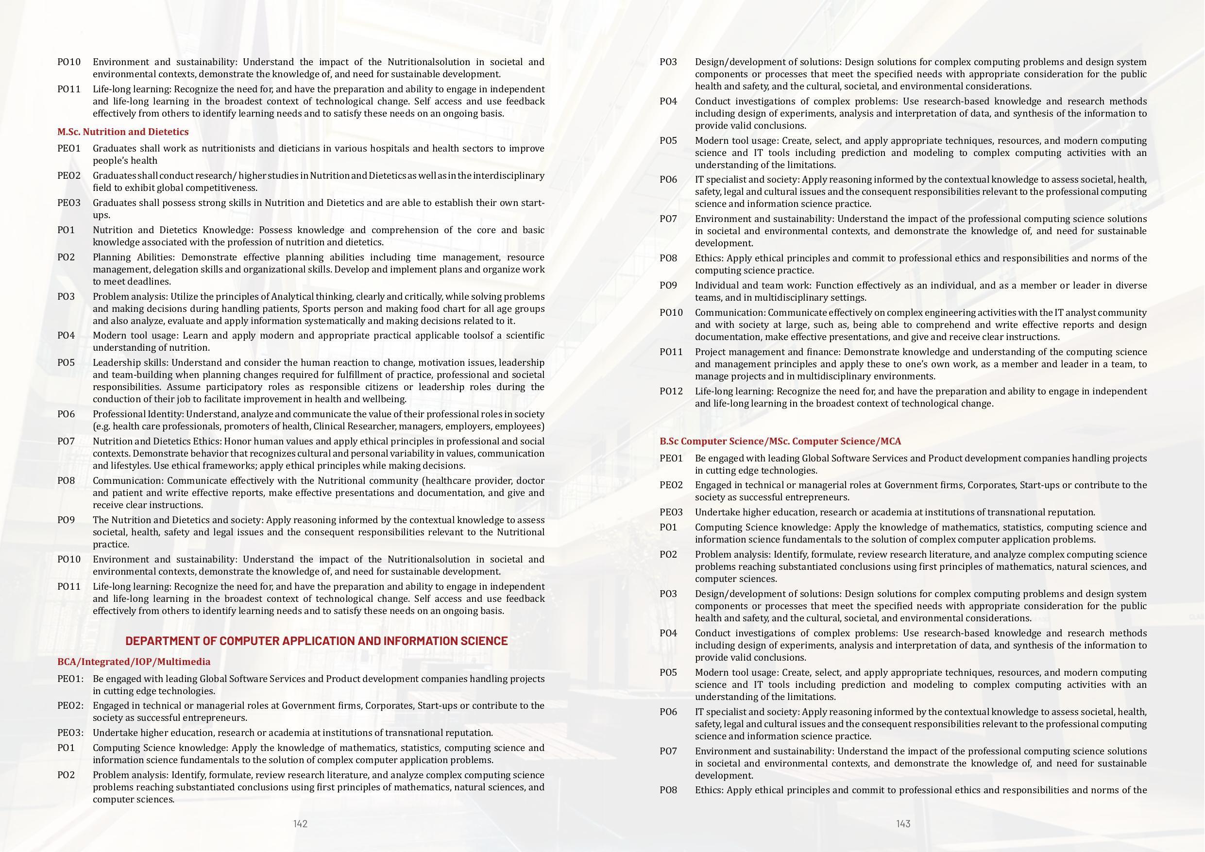 Galgotias University, Gautam Buddh Nagar Non-Engg. Prospectus 2021-22 - Page 93