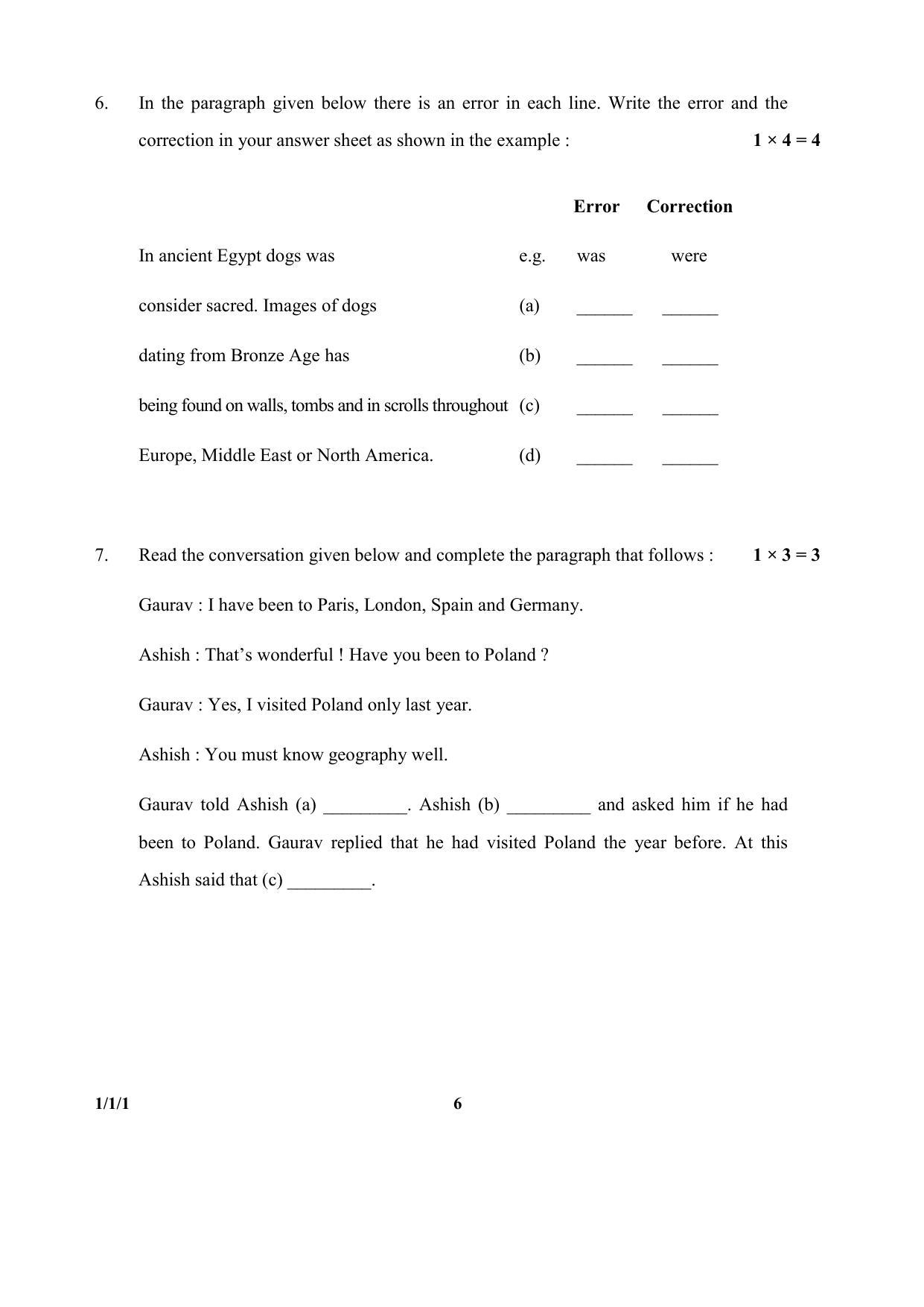 CBSE Class 10 1-1-1 (Eng.) 2017-comptt Question Paper - Page 6