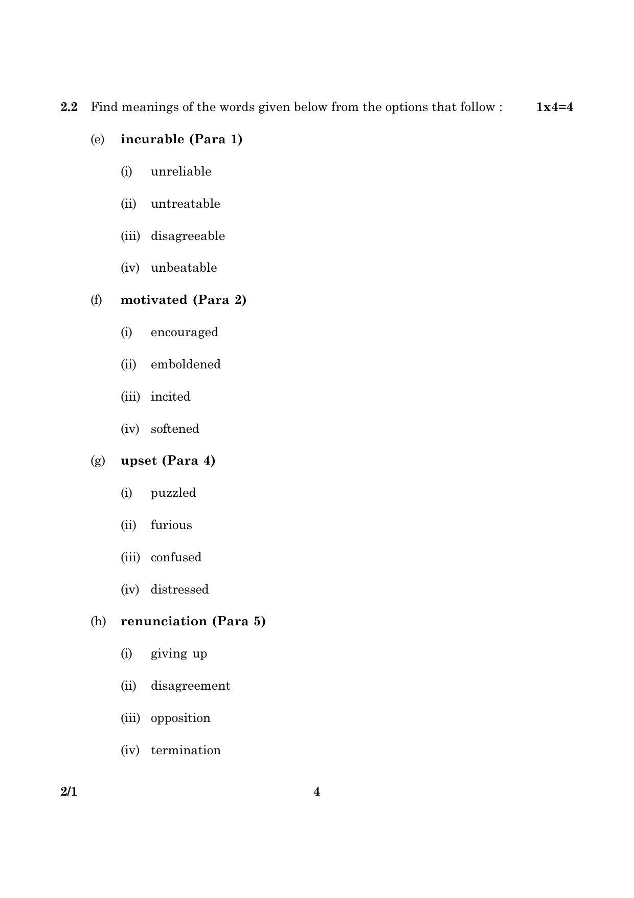 CBSE Class 10 002 Set 1 English Lang & Lite 2016 Question Paper - Page 4