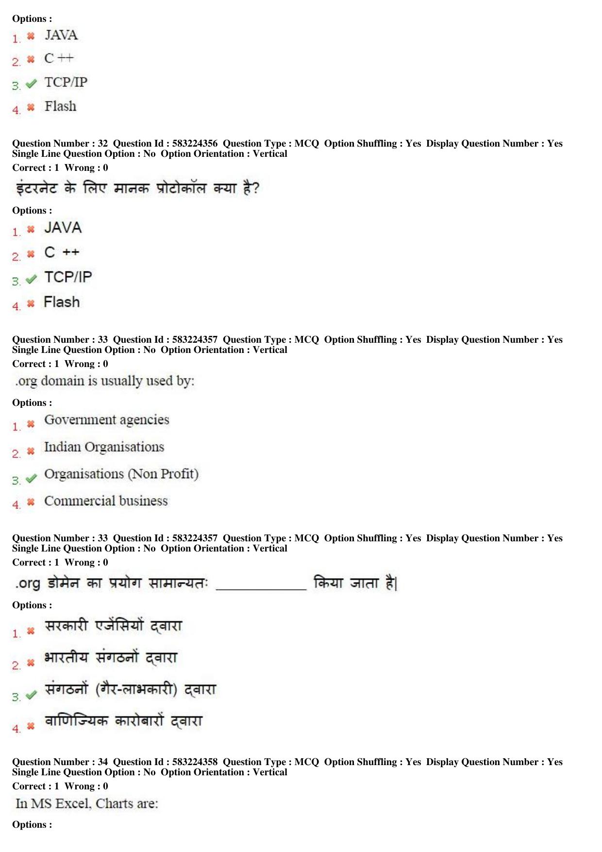 MP CPCT 31st May 2016 CPCT Question Paper Shift 1 - Page 18