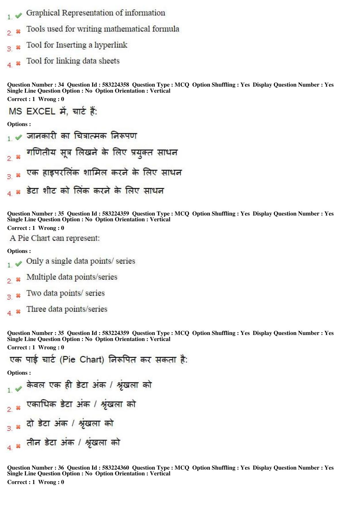 MP CPCT 31st May 2016 CPCT Question Paper Shift 1 - Page 19