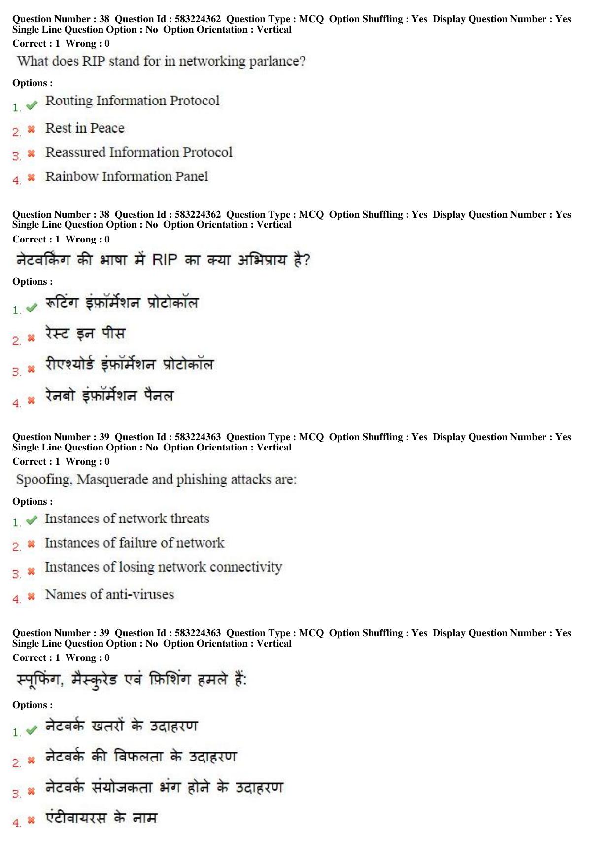 MP CPCT 31st May 2016 CPCT Question Paper Shift 1 - Page 21