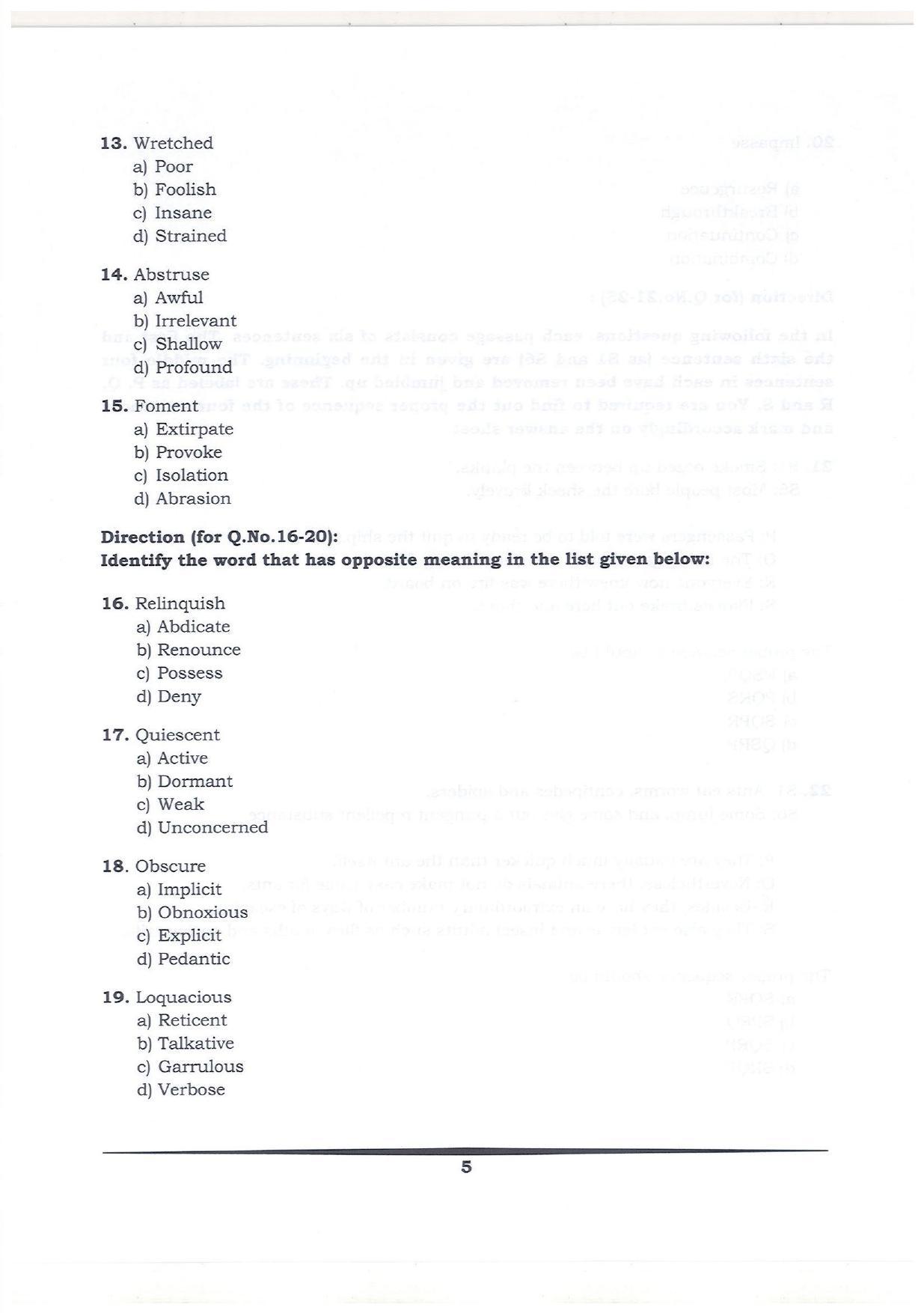 KMAT Question Papers - February 2018 - Page 4