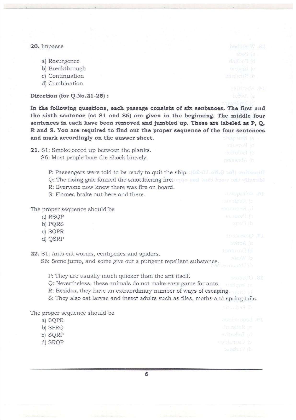 KMAT Question Papers - February 2018 - Page 5