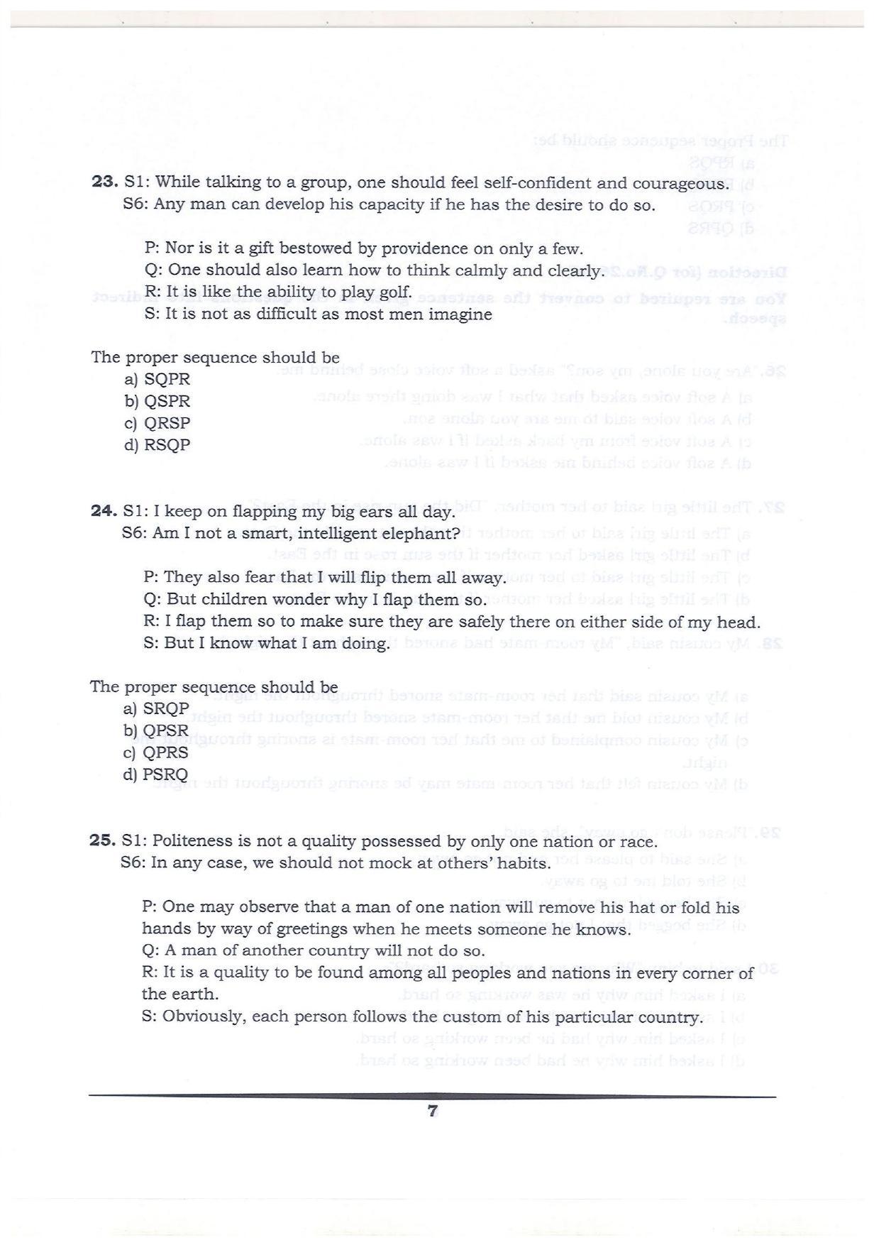 KMAT Question Papers - February 2018 - Page 6